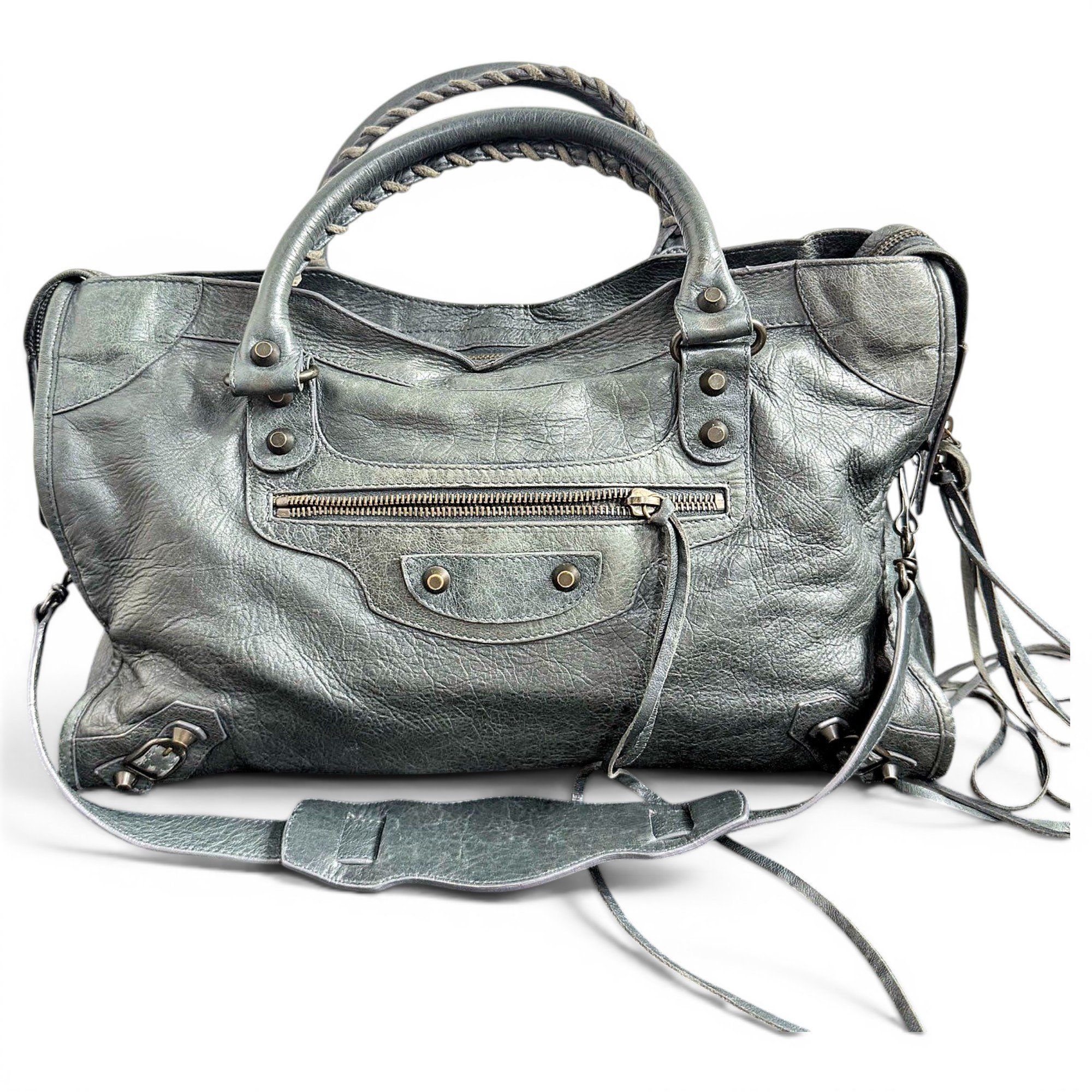 Balenciaga City leather handbag