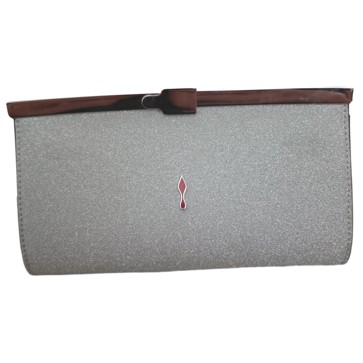 Christian Louboutin Glitter clutch bag