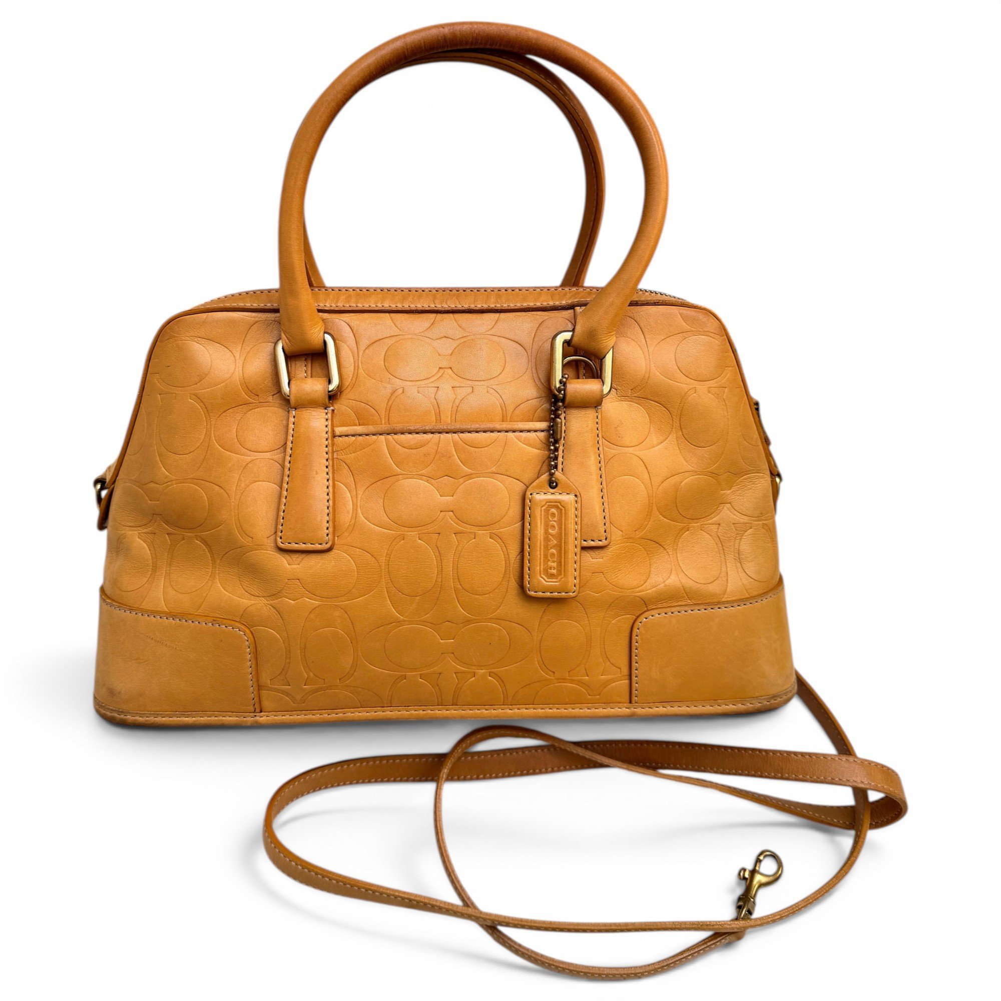 Leather satchel