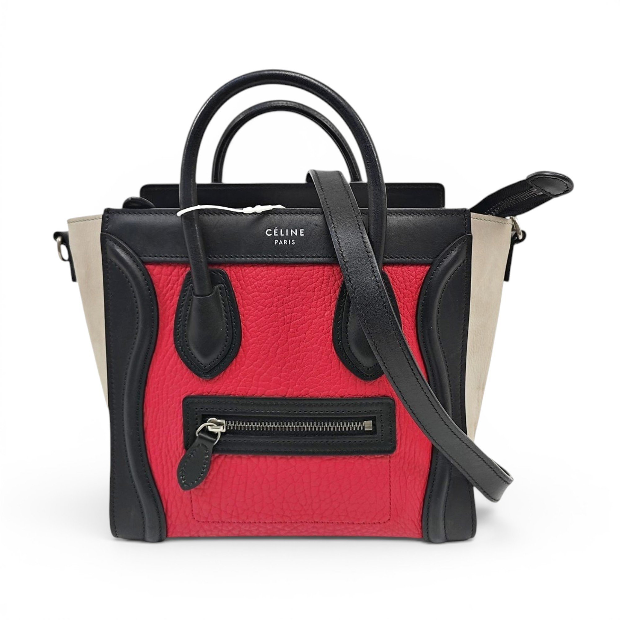 Nano Luggage leather handbag
