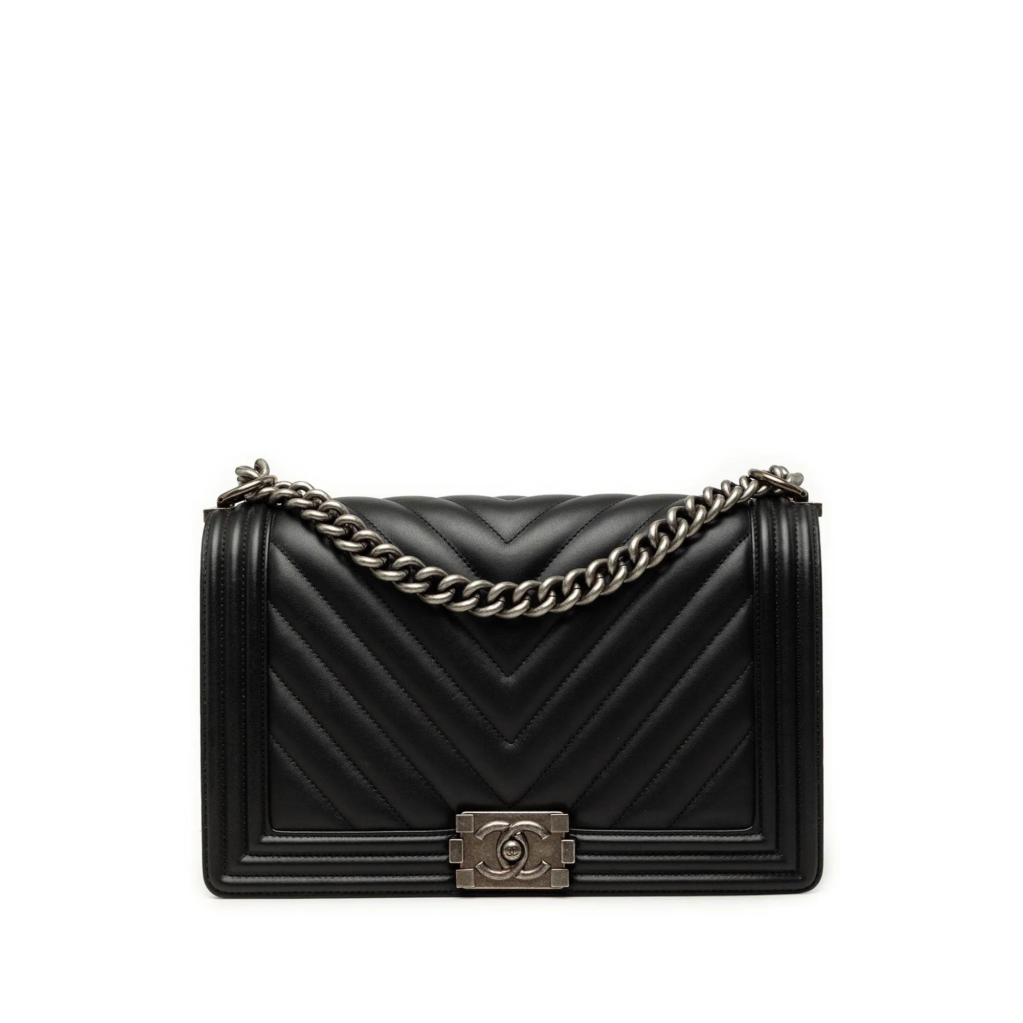 Boy leather crossbody bag