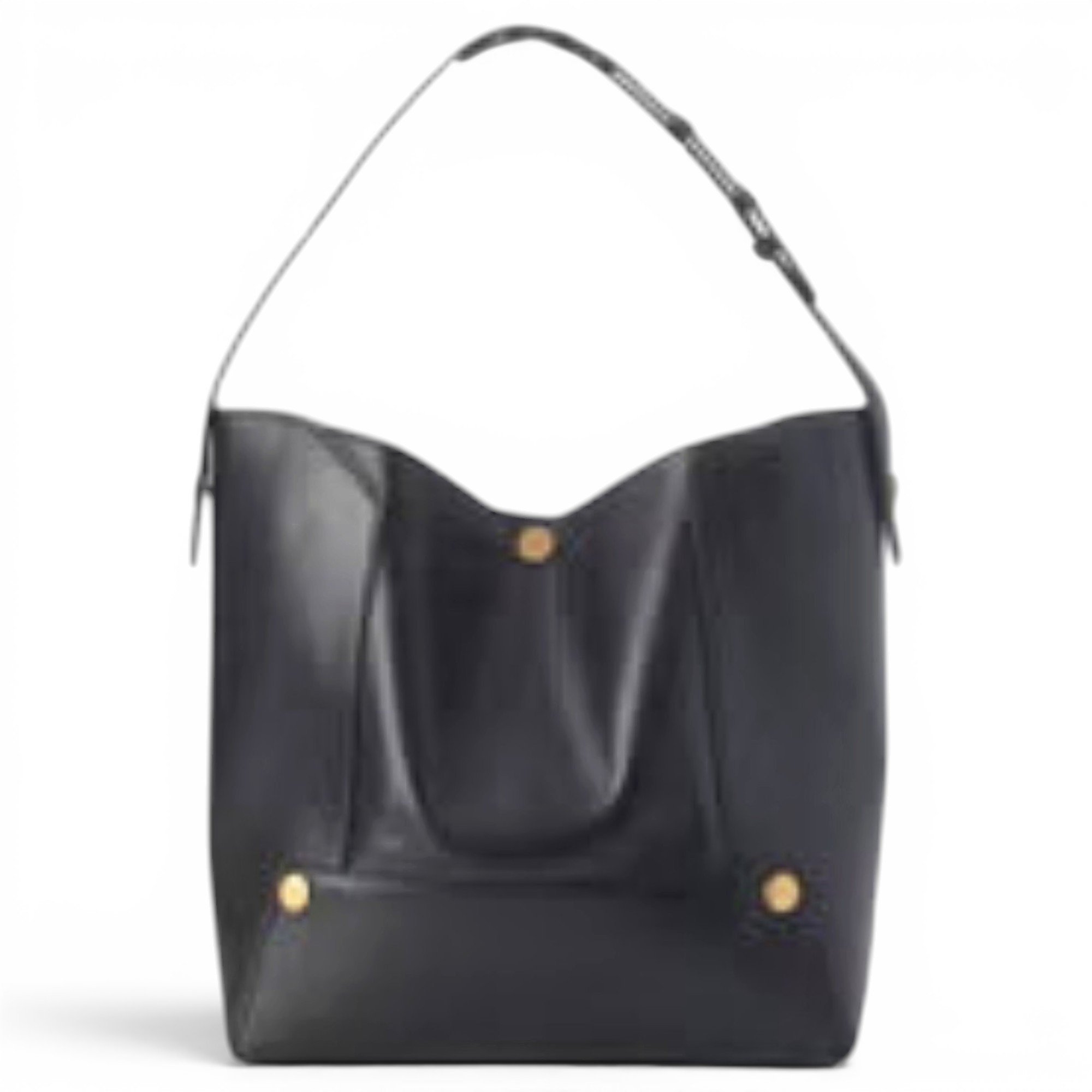 Leather tote
