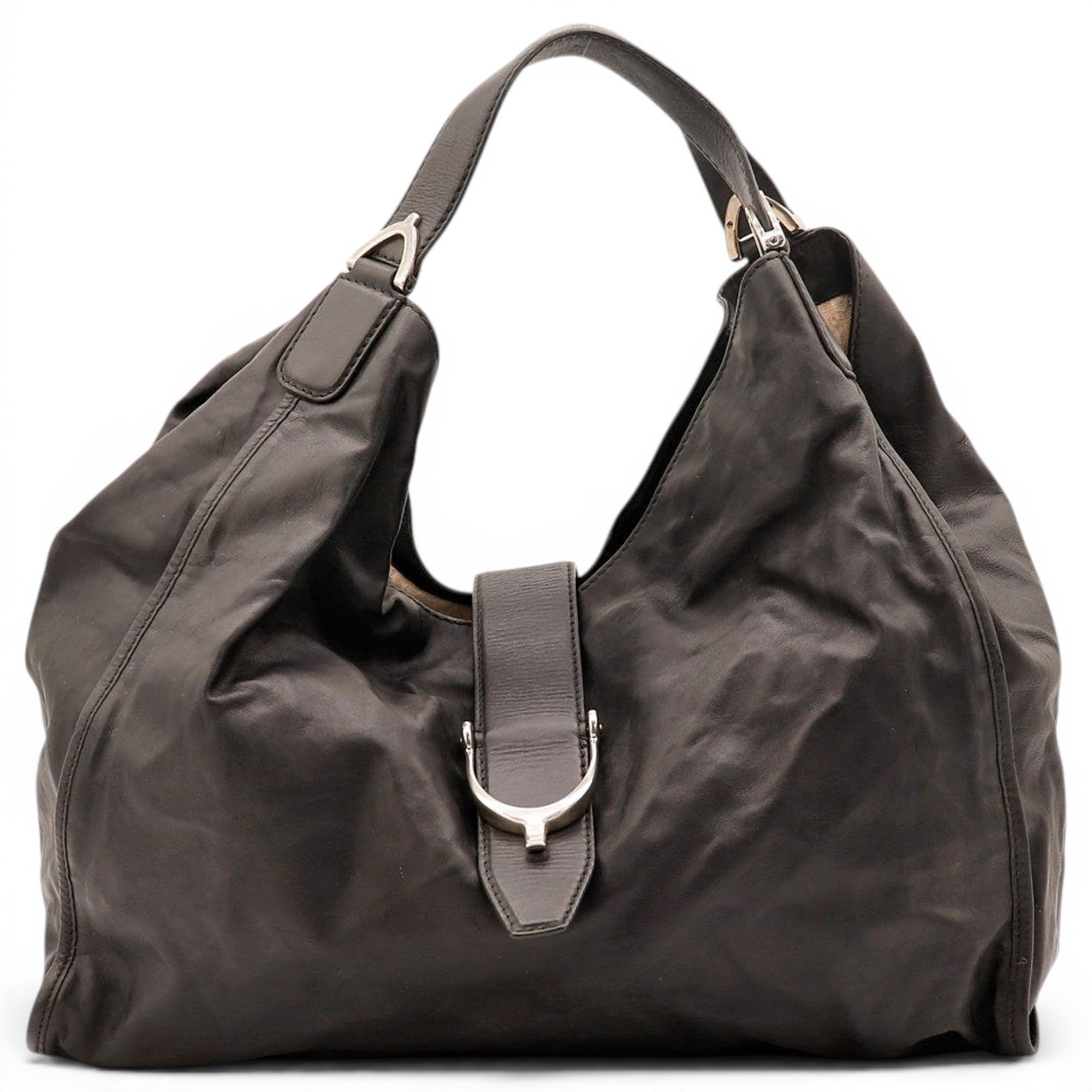 Stirrup leather handbag