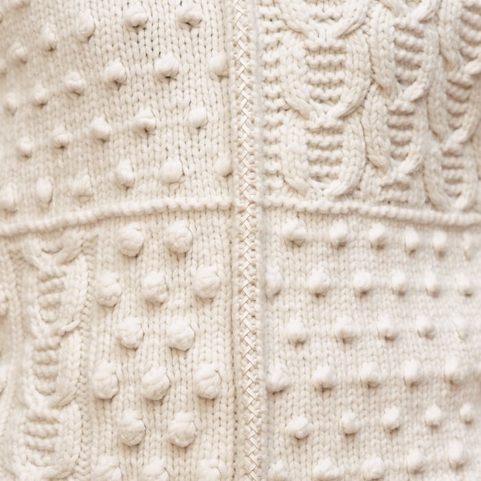 Blanc Naturel Long-sleeve Sweater