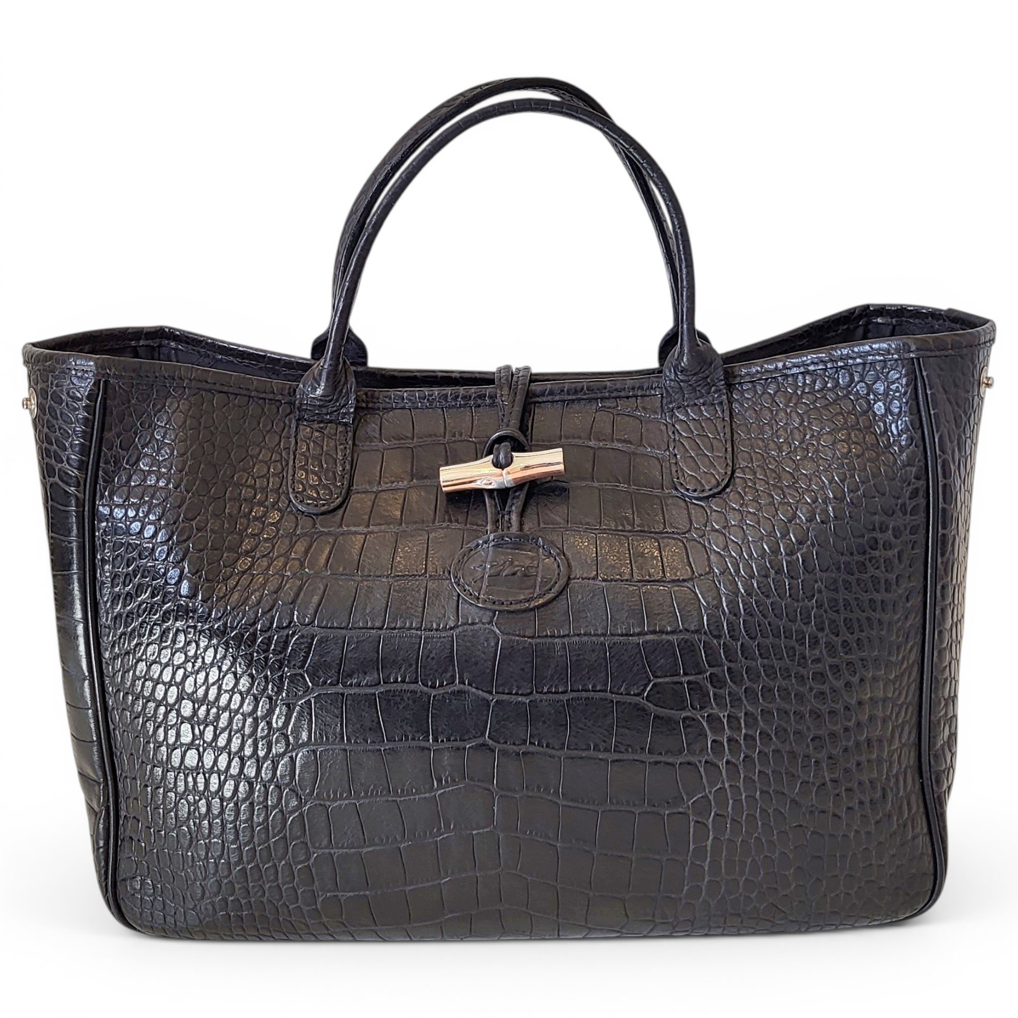 Roseau leather handbag
