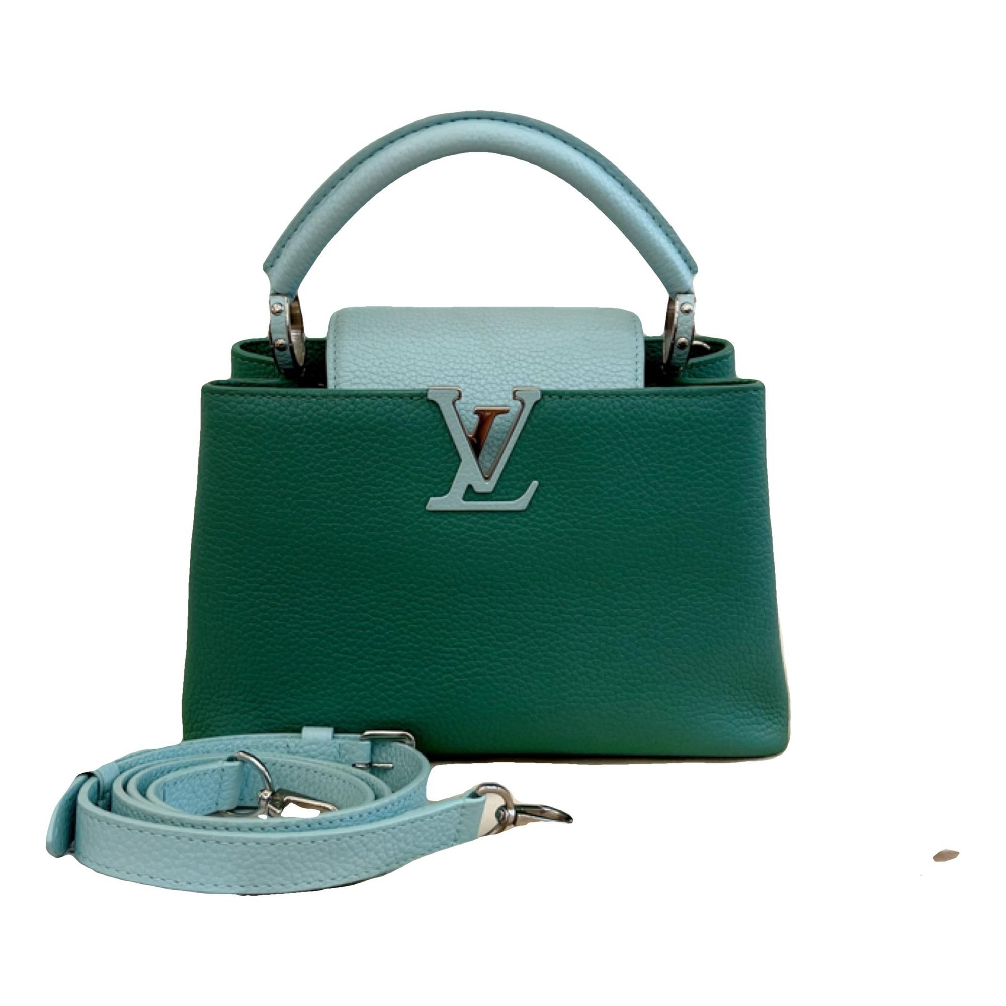 Capucines leather handbag