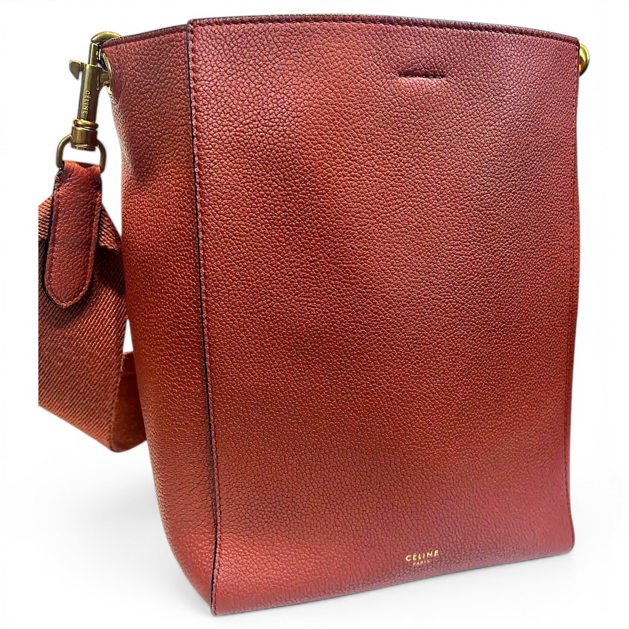 Celine Biker leather tote
