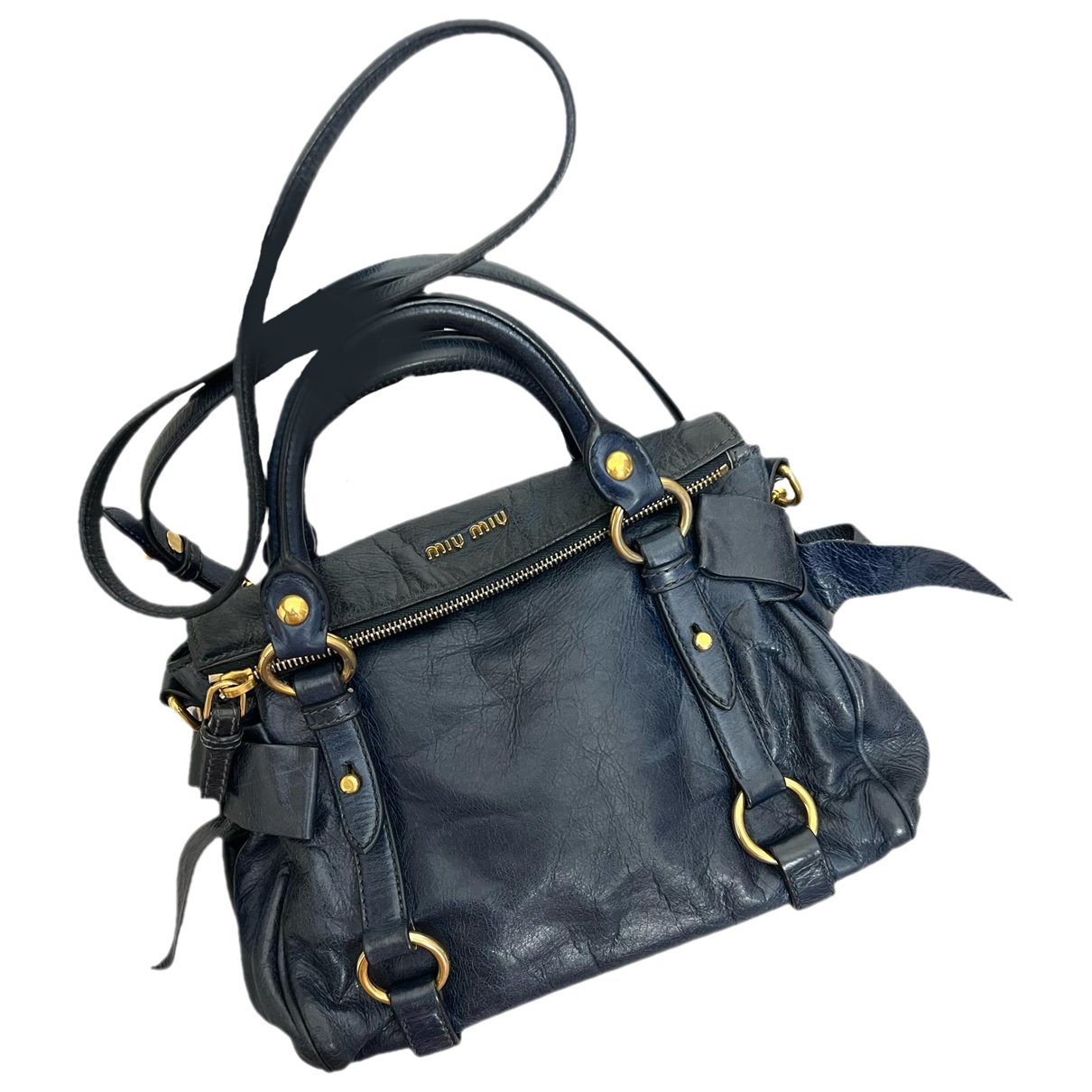 Leather handbag