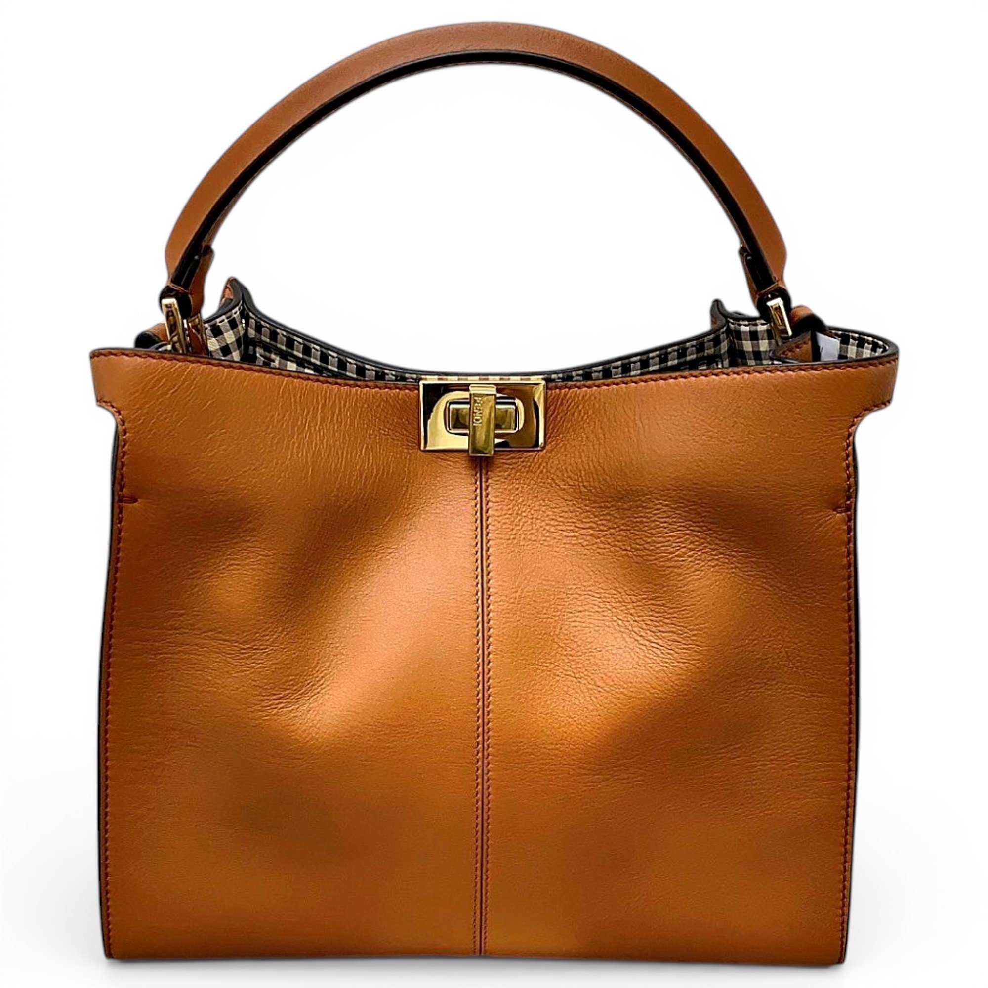 Peekaboo X-Lite leather handbag