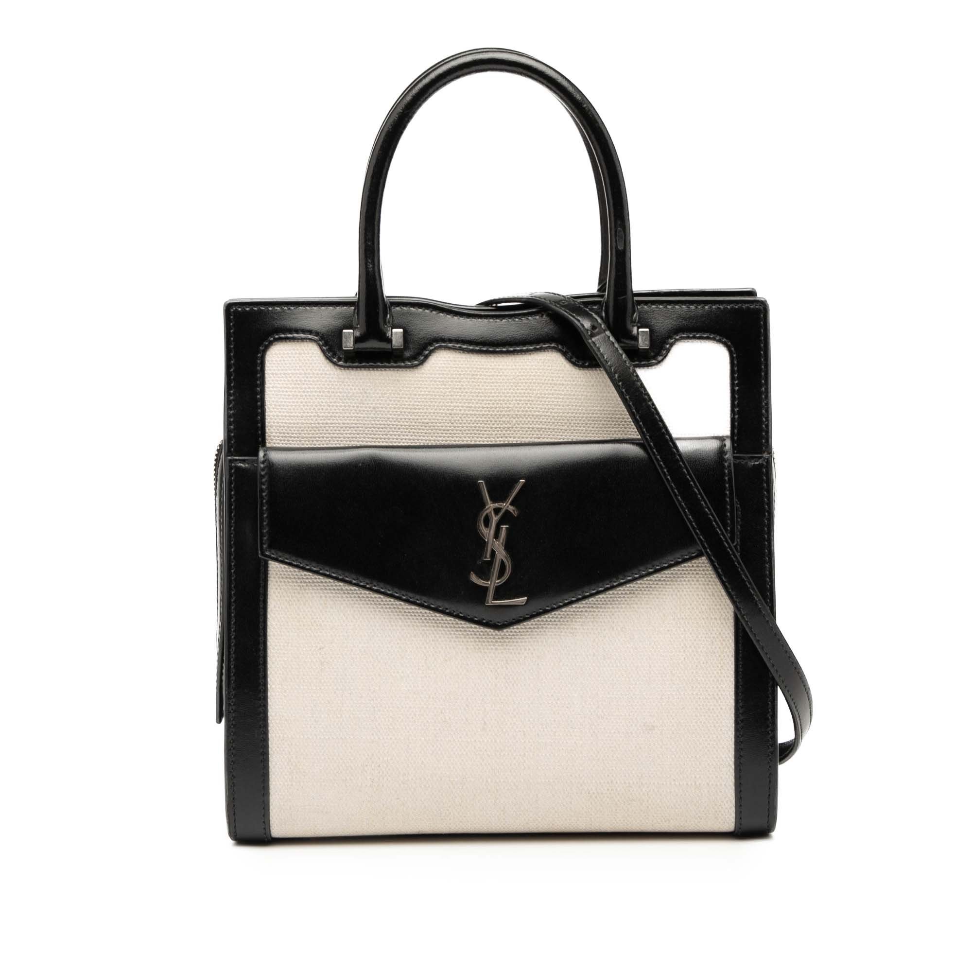 Uptown leather handbag