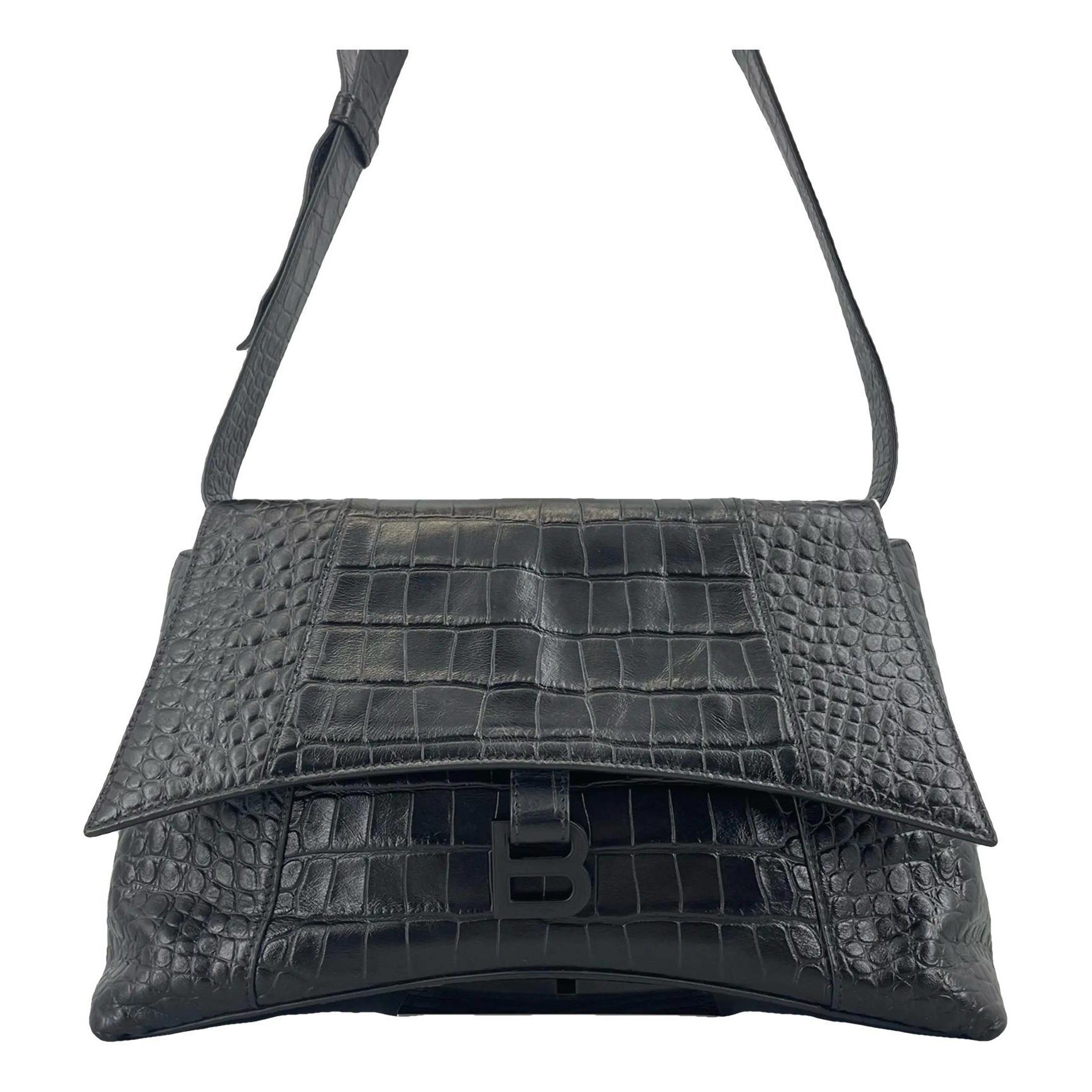 Downtown leather handbag