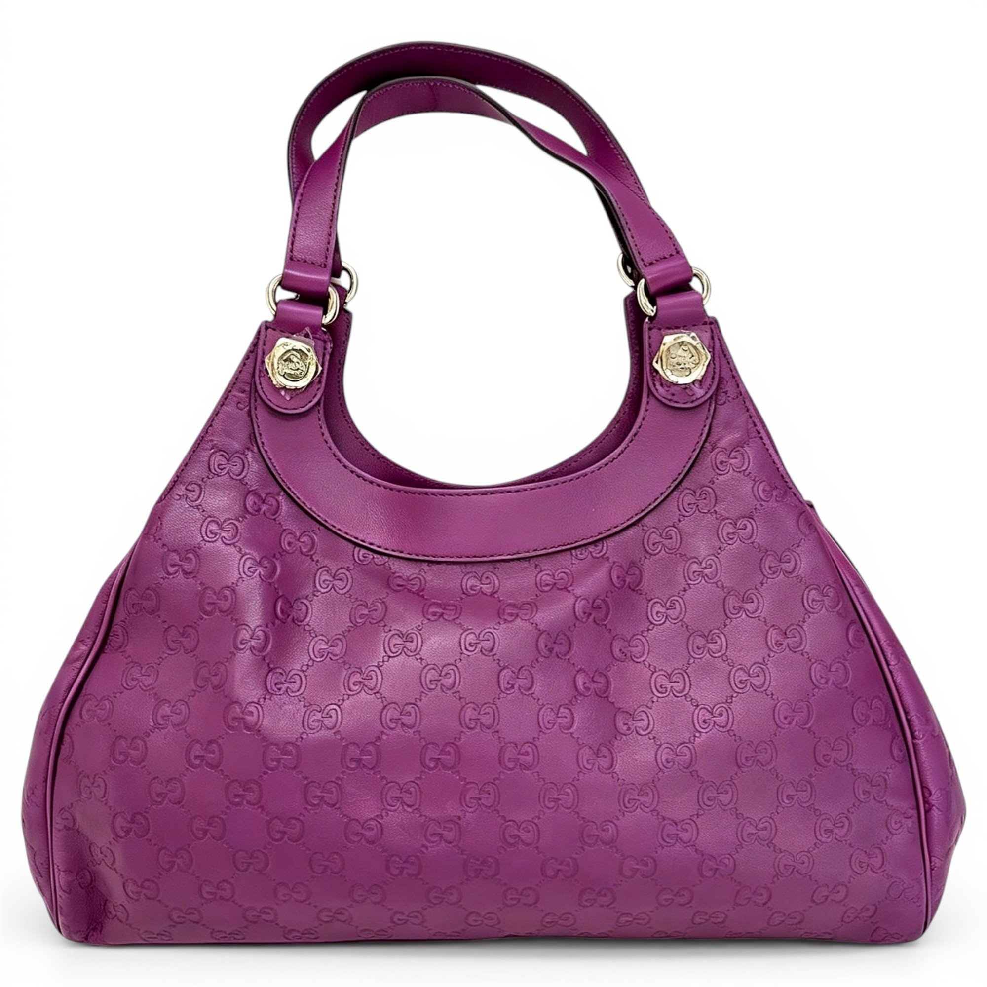 D-Ring leather handbag