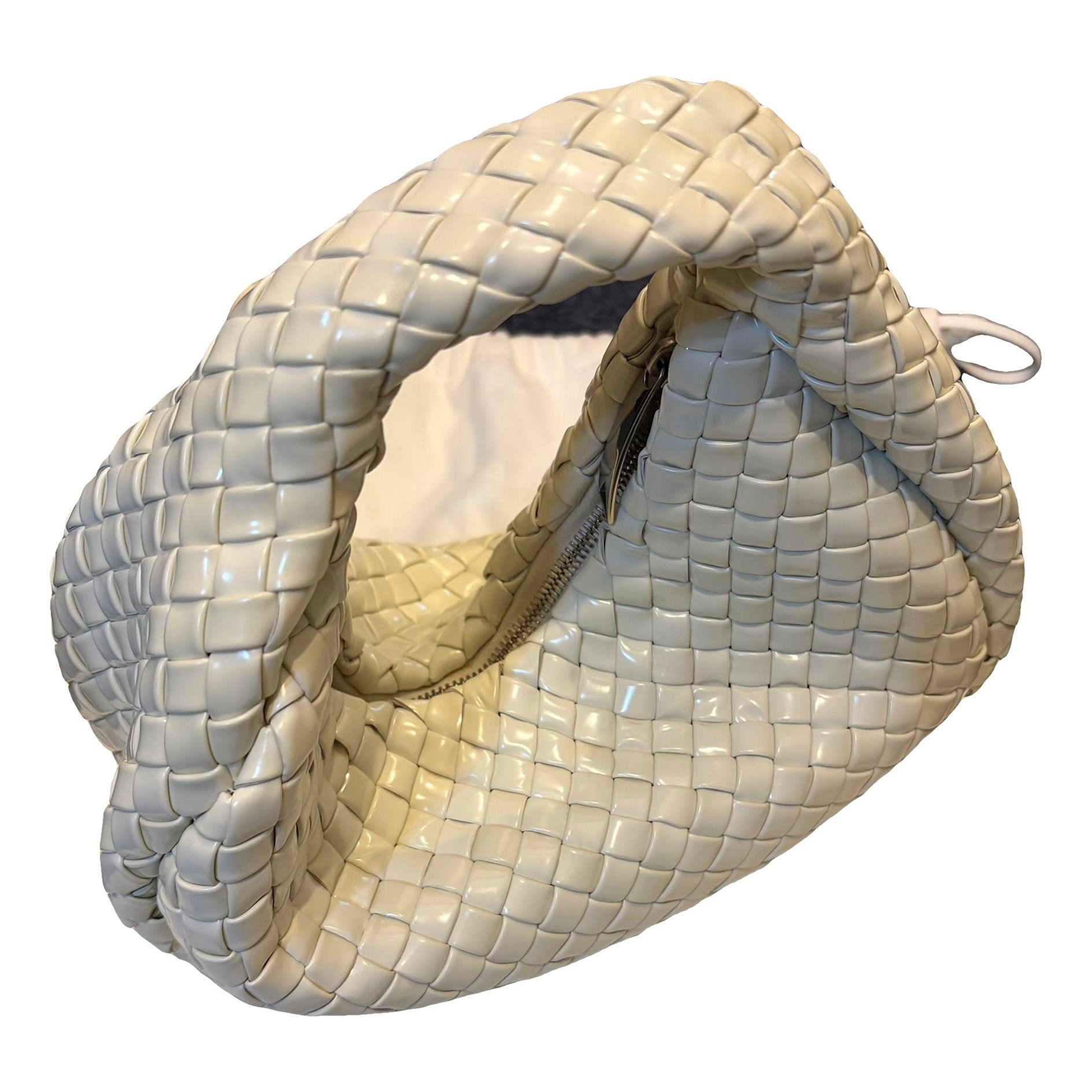 Jodie Padded patent leather handbag