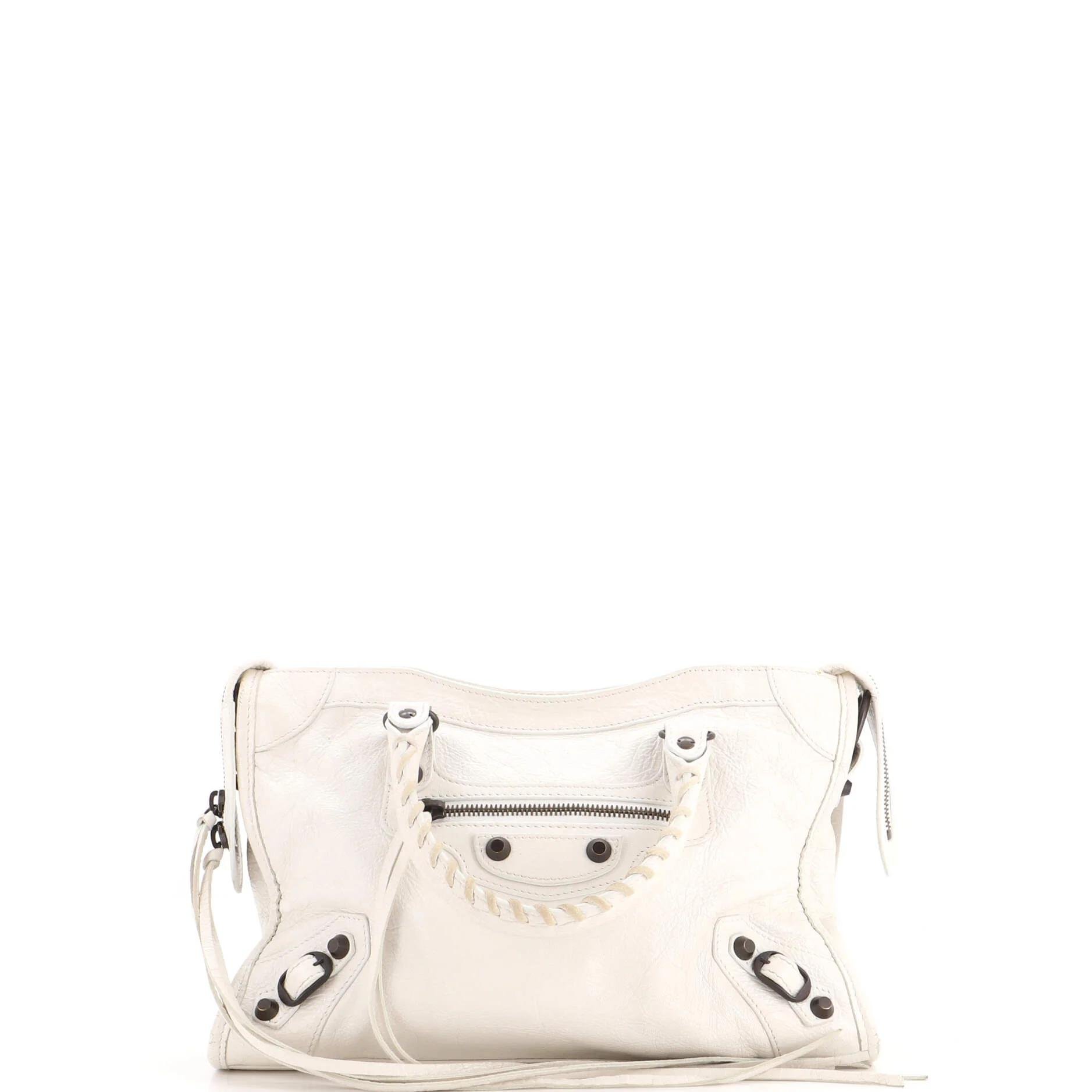 Leather satchel
