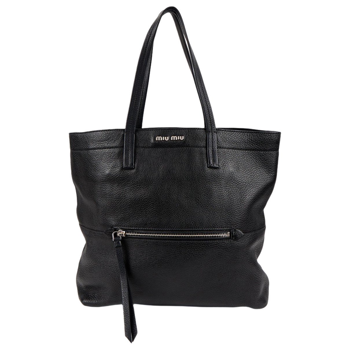 Leather tote