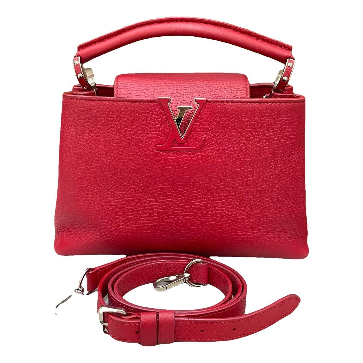 Capucines leather handbag