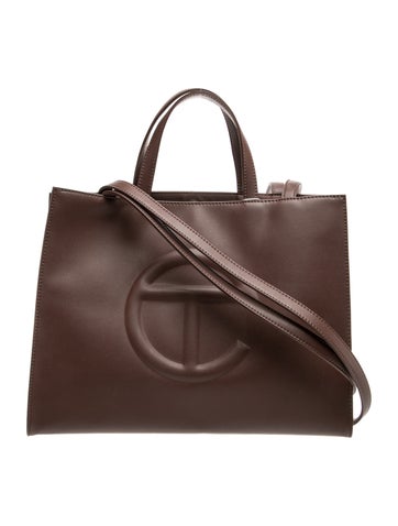 Vegan Leather Shopping Tote w/ Tags