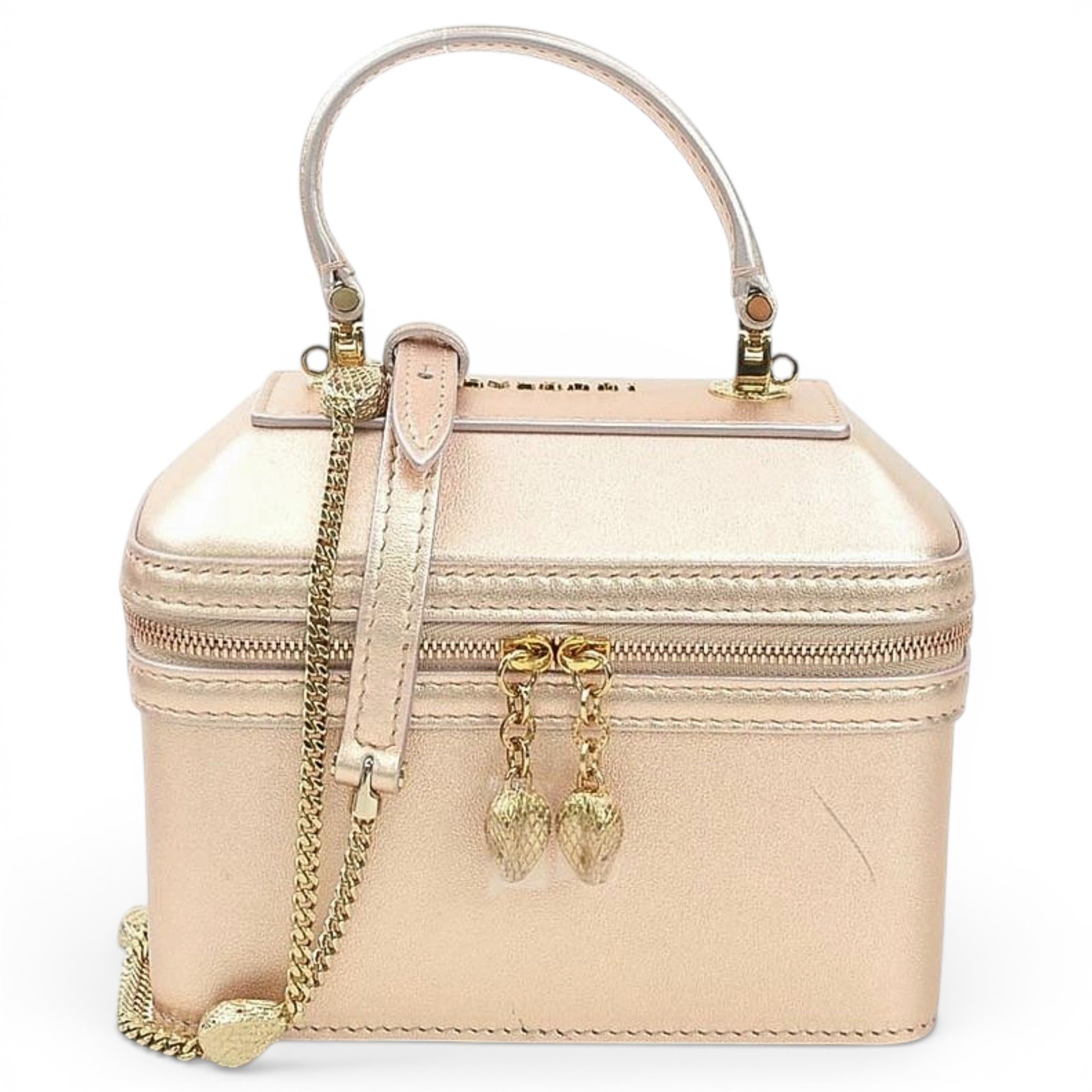 Bvlgari Serpenti leather handbag