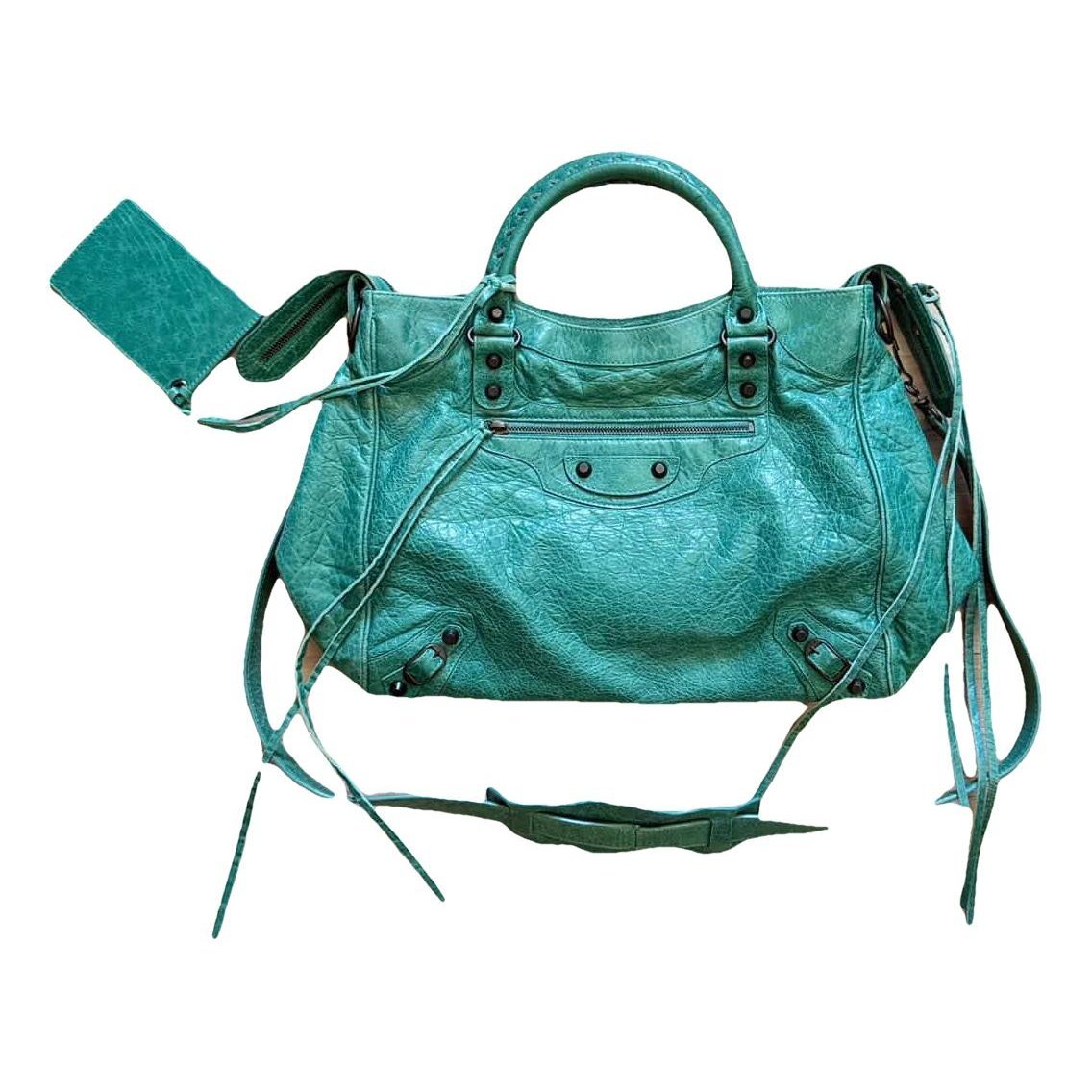 Vélo leather handbag