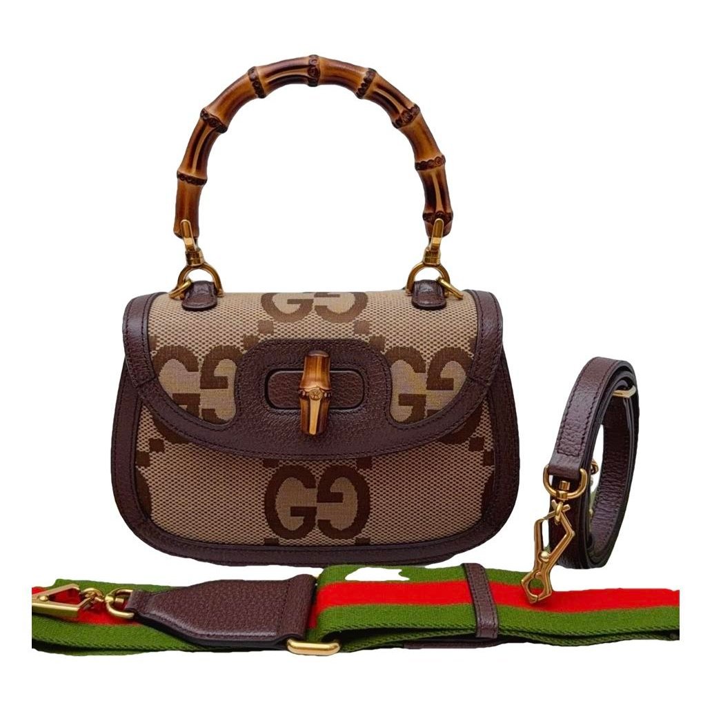 Convertible Bamboo Top Handle cloth handbag