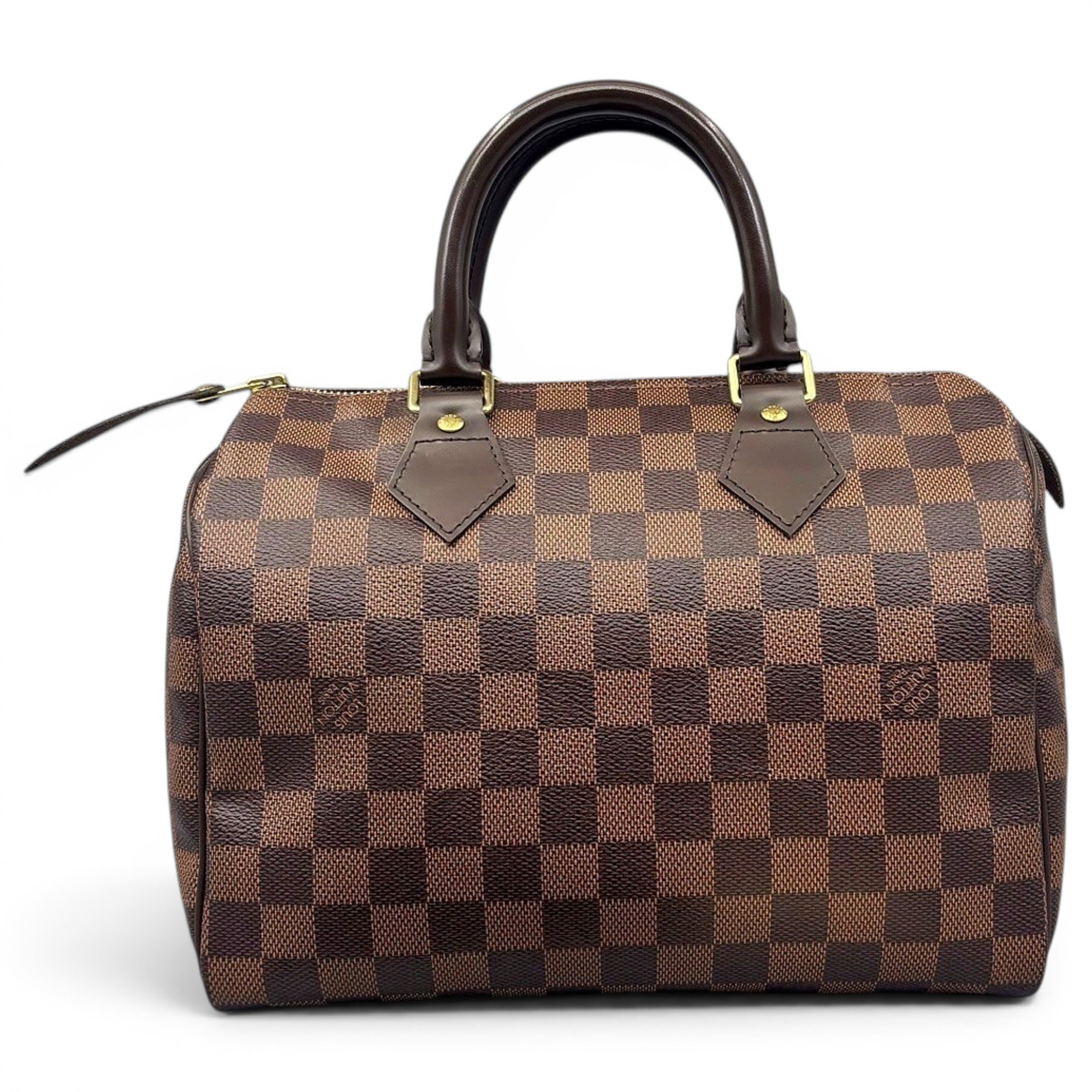 Speedy leather handbag