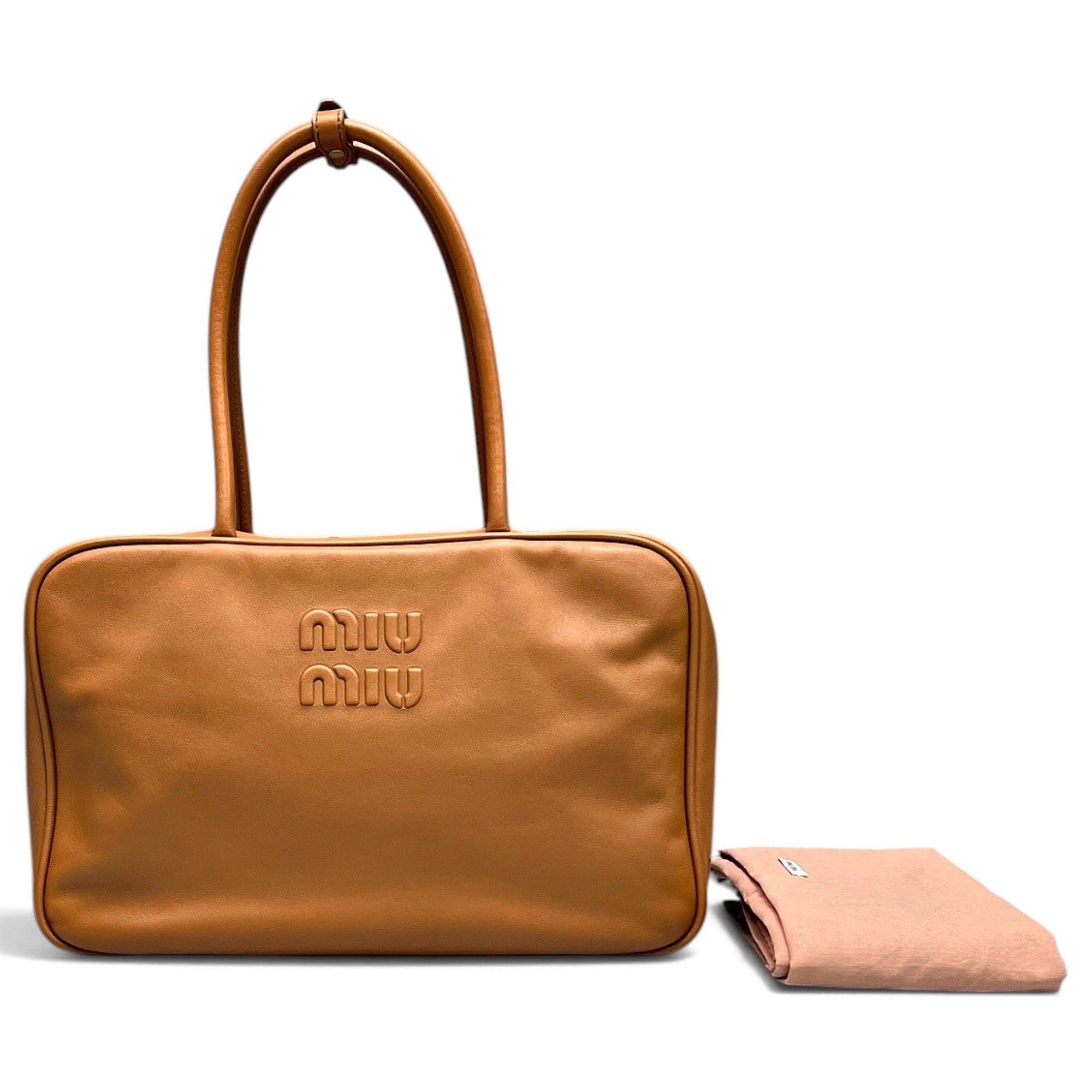 Beau leather handbag