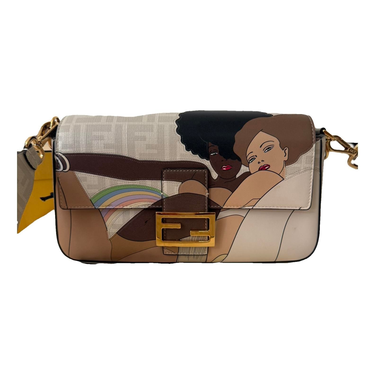 Baguette cloth handbag