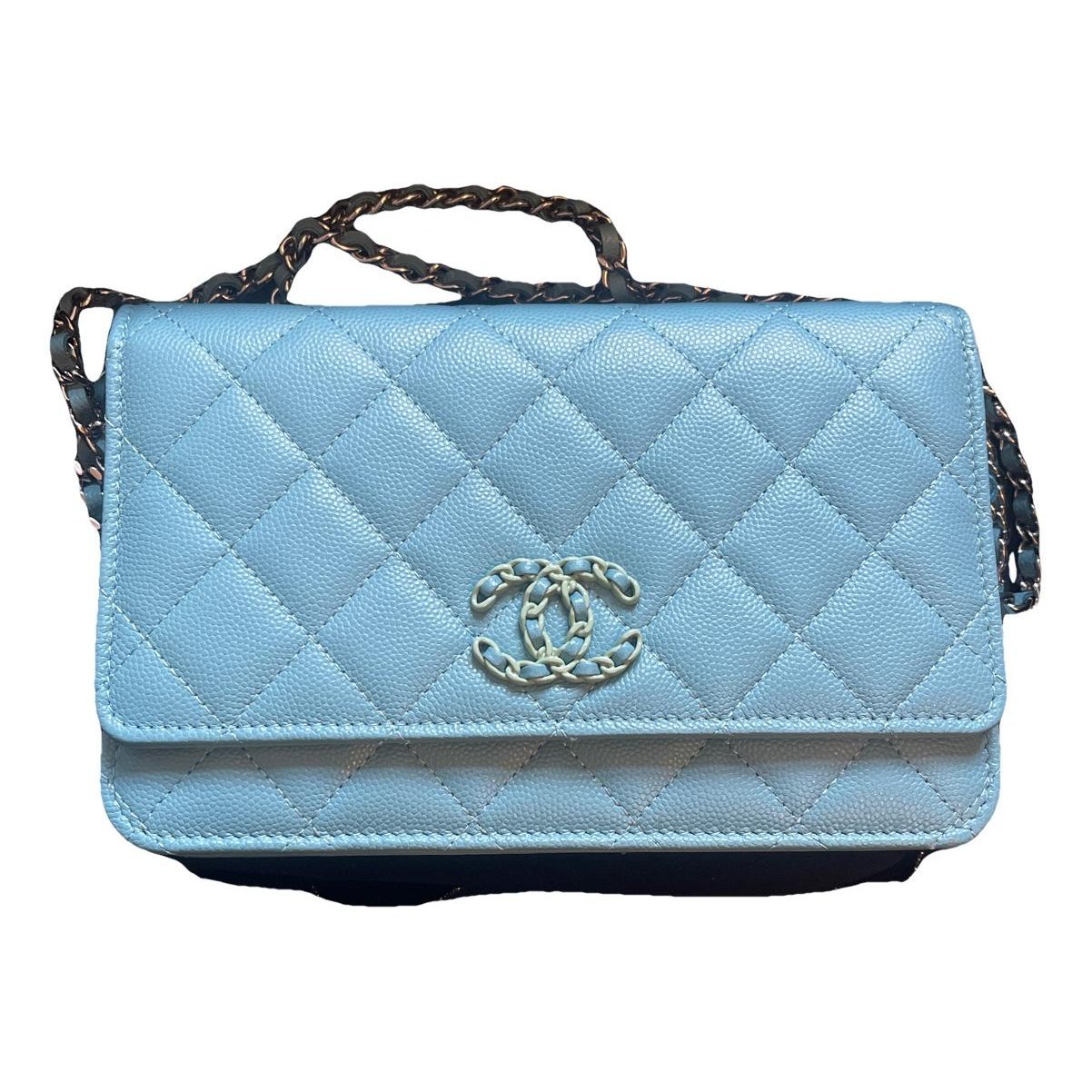 Wallet On Chain Timeless/Classique leather crossbody bag