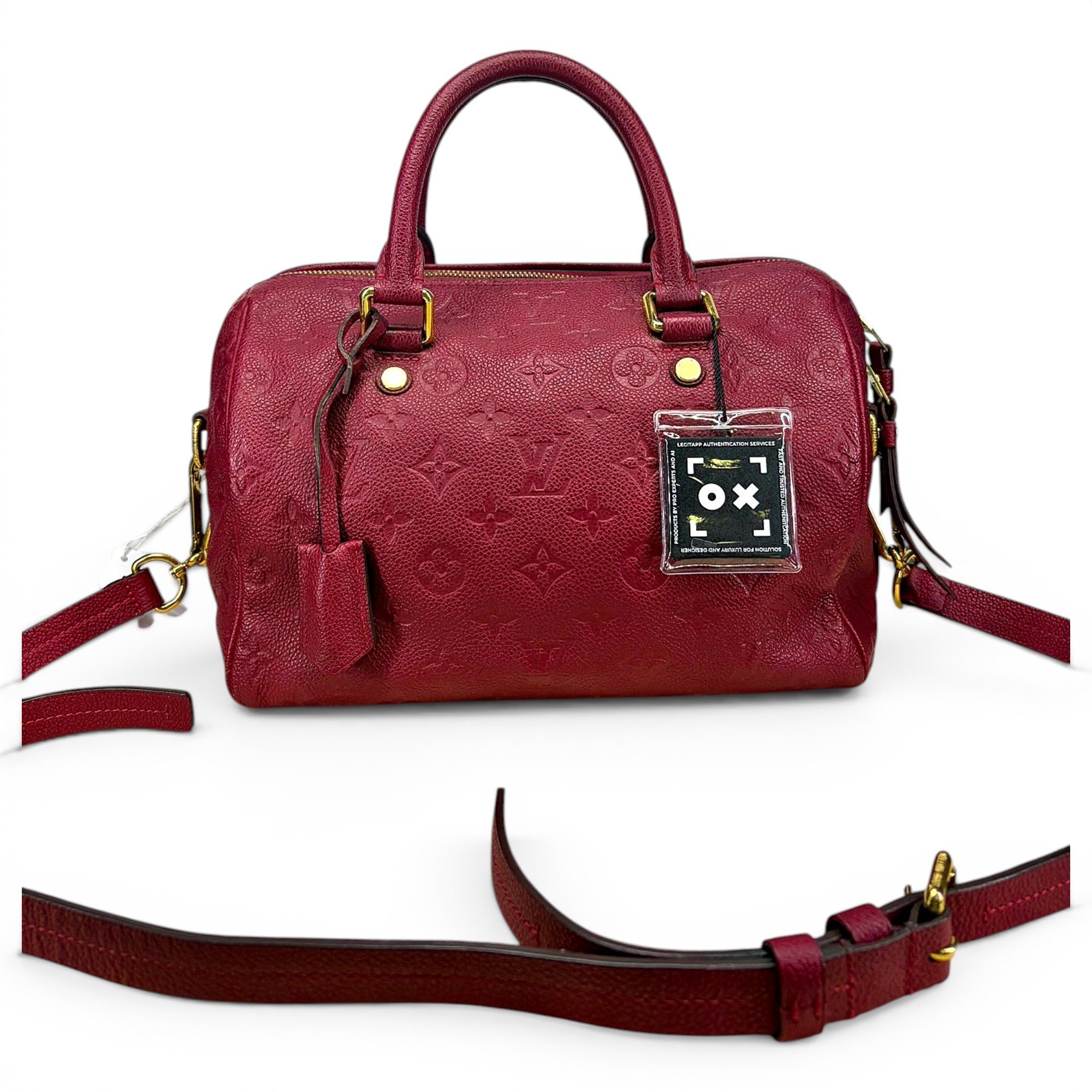 Louis Vuitton Speedy Bandoulière leather handbag