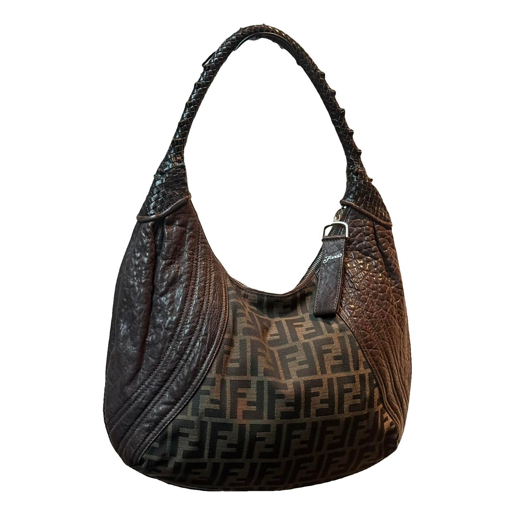 Spy leather handbag
