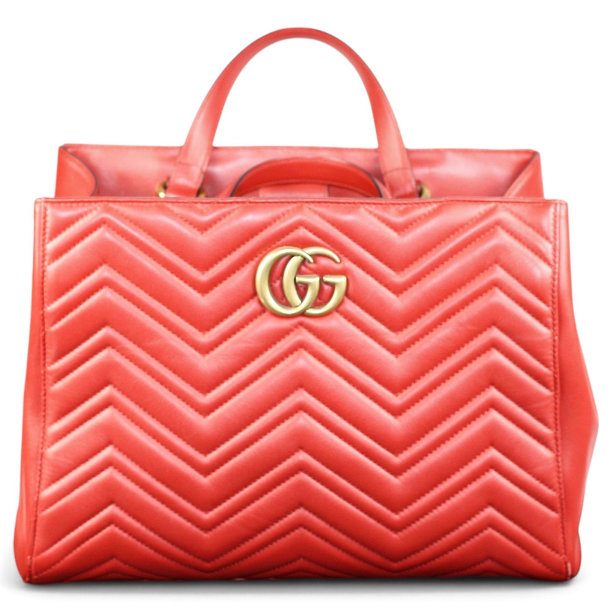 GG Marmont Shopping leather tote