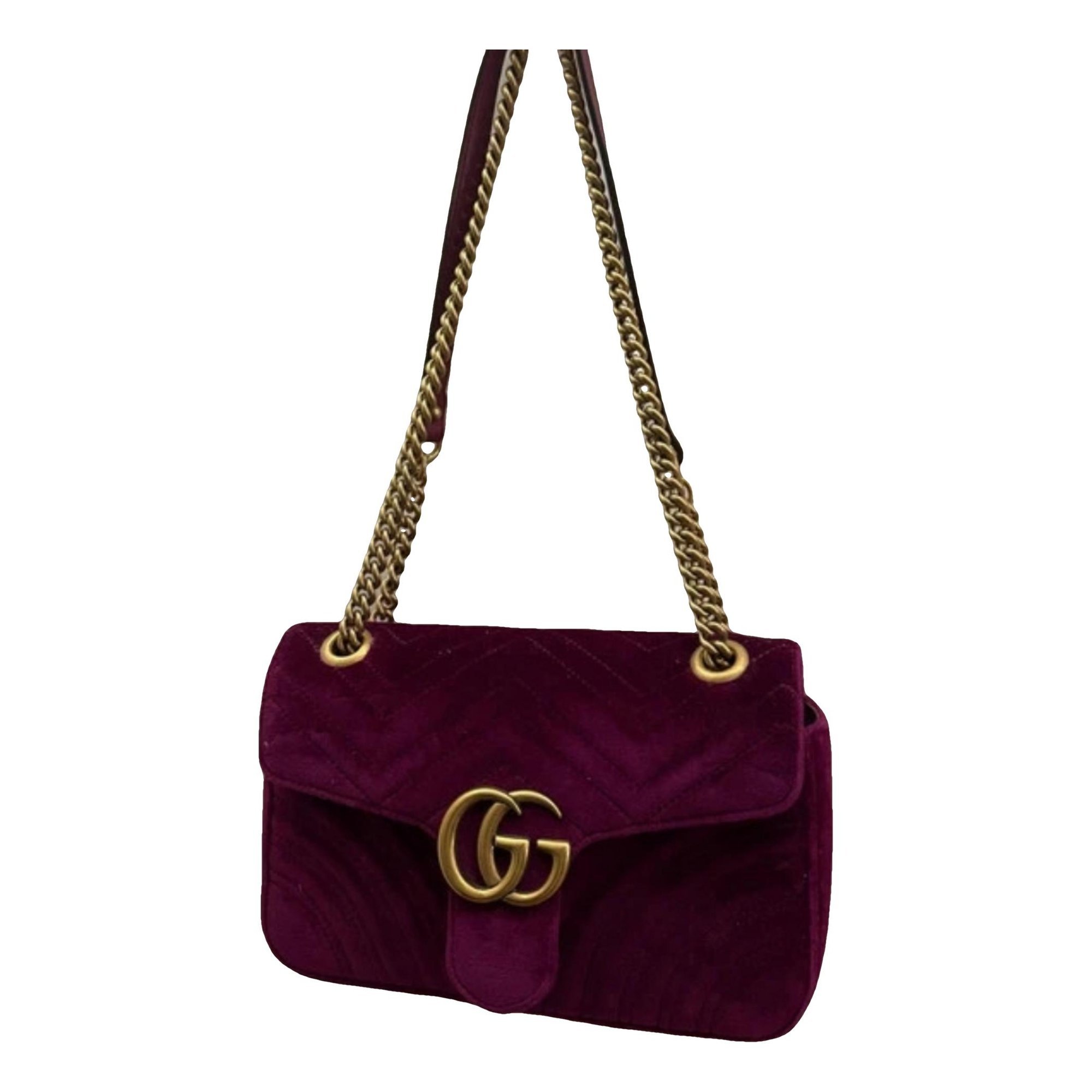 Velvet crossbody bag