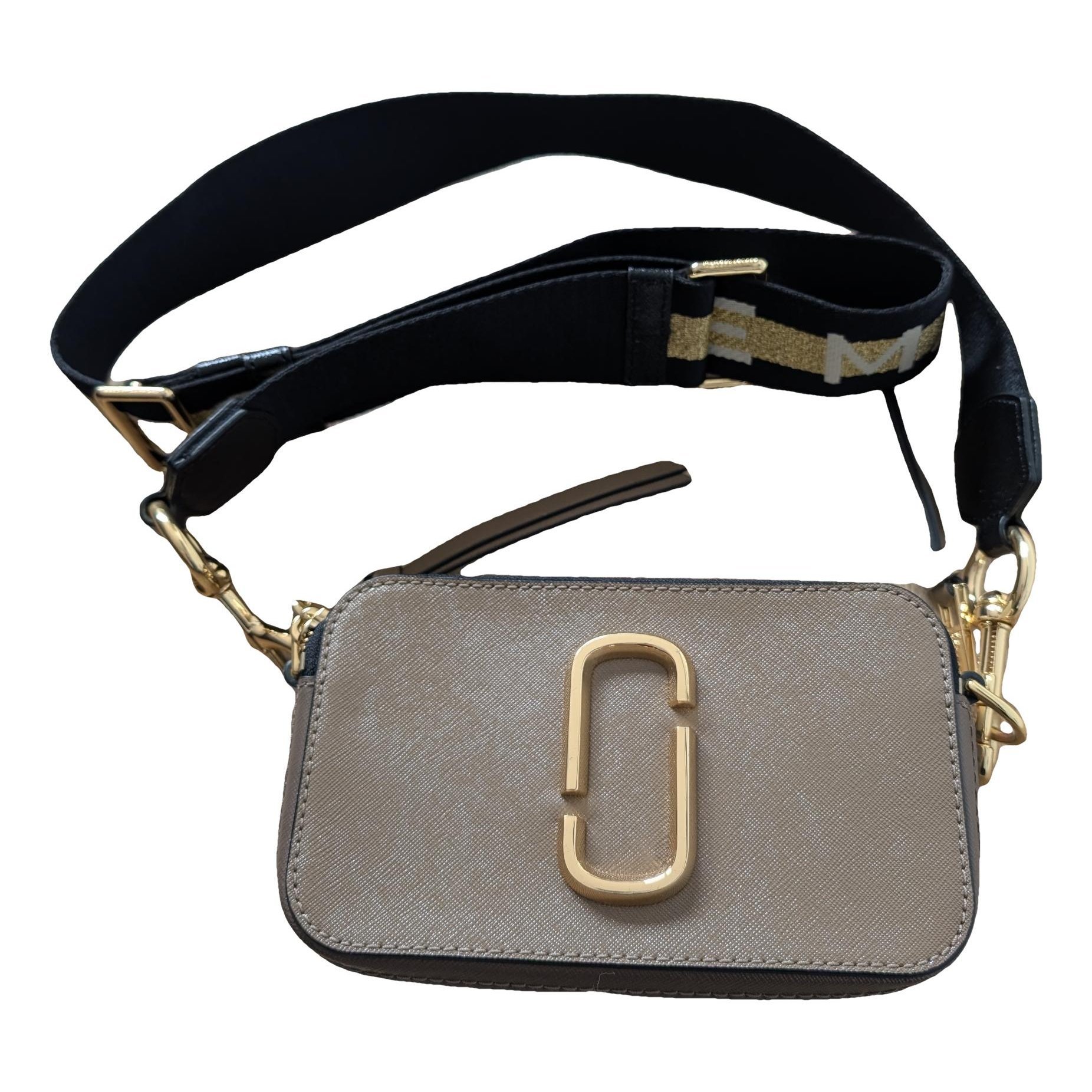 Snapshot leather crossbody bag