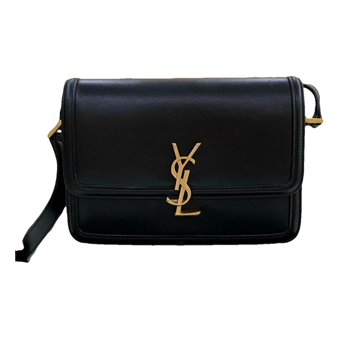 Solférino leather handbag