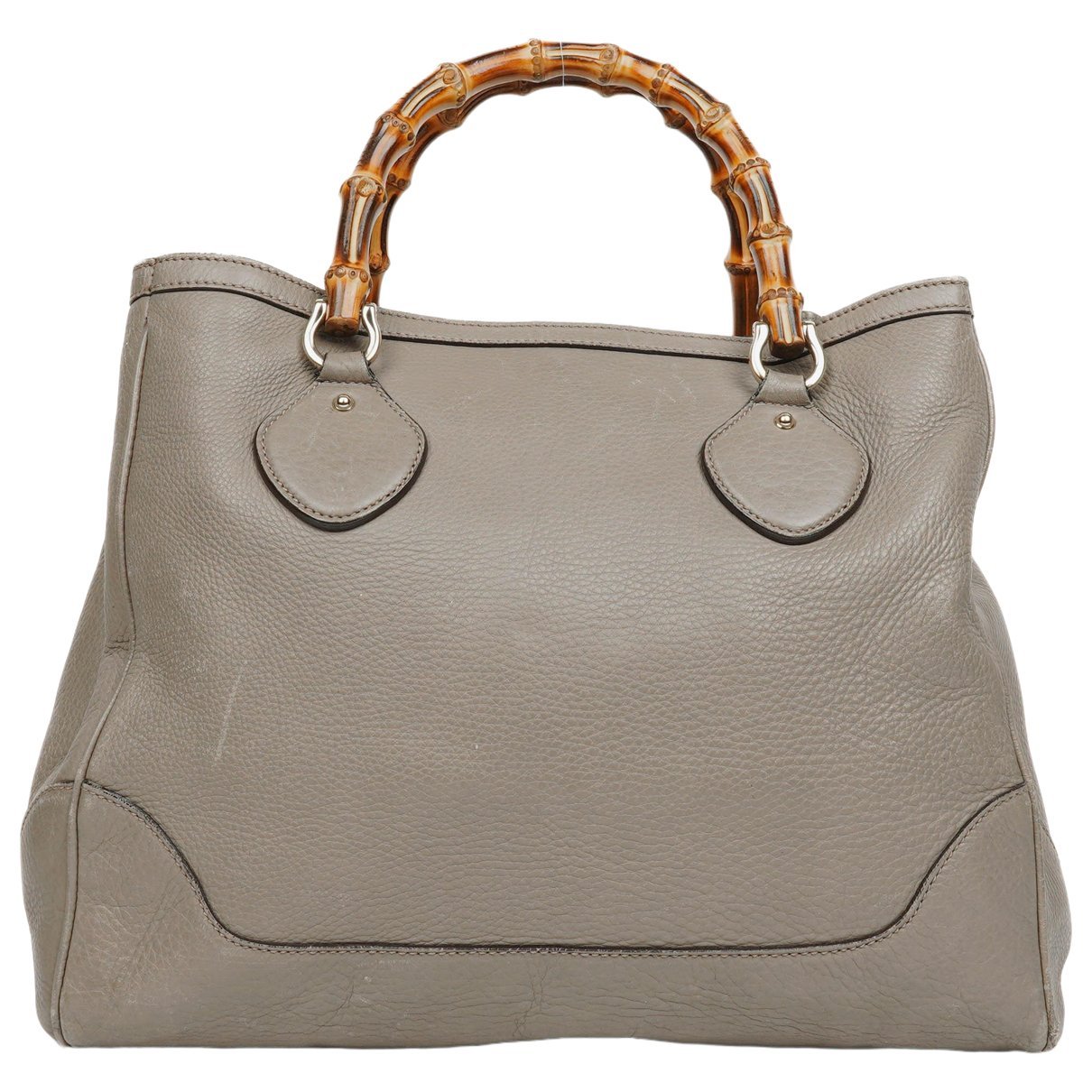 Diana Bamboo leather handbag