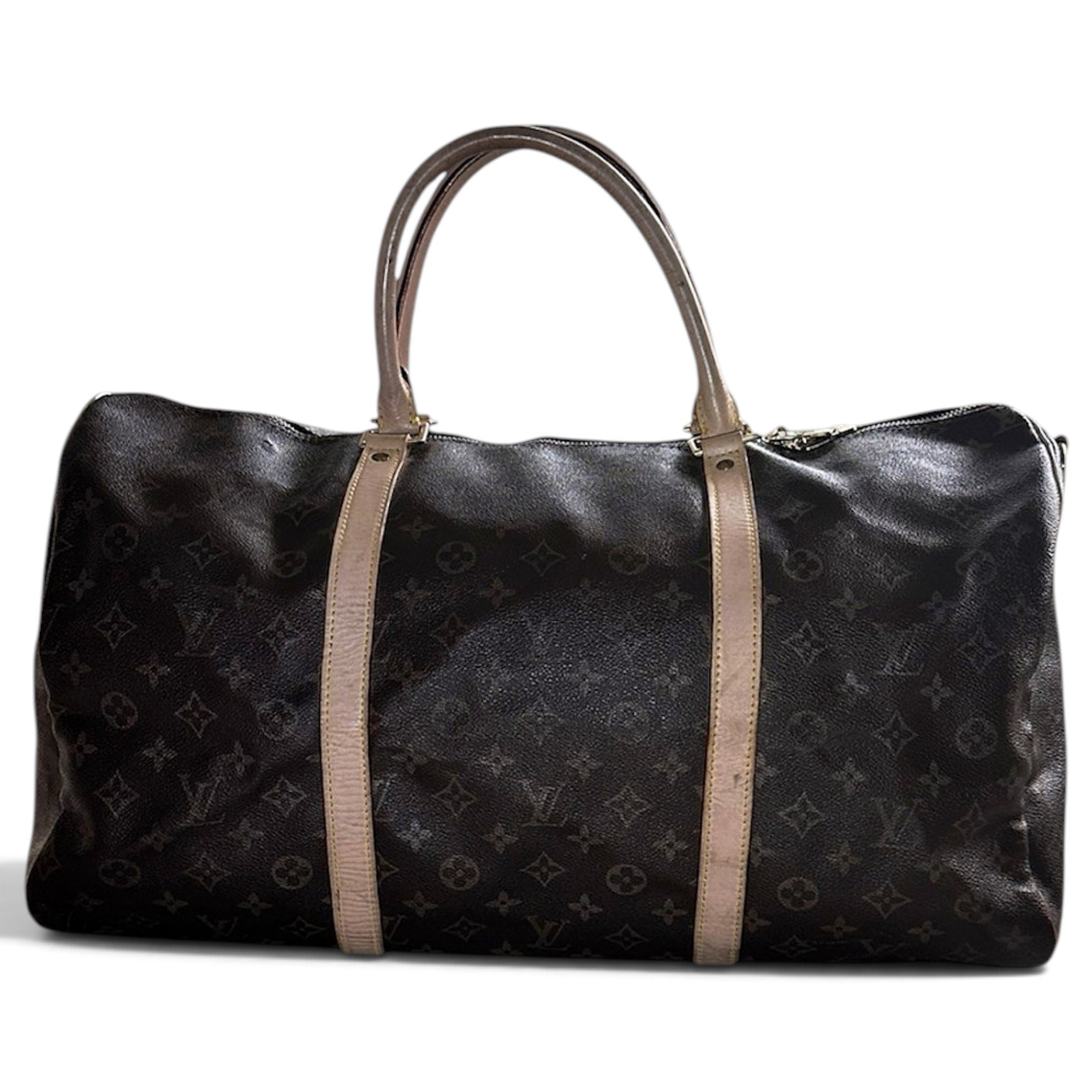 Louis Vuitton Keepall leather 48h bag