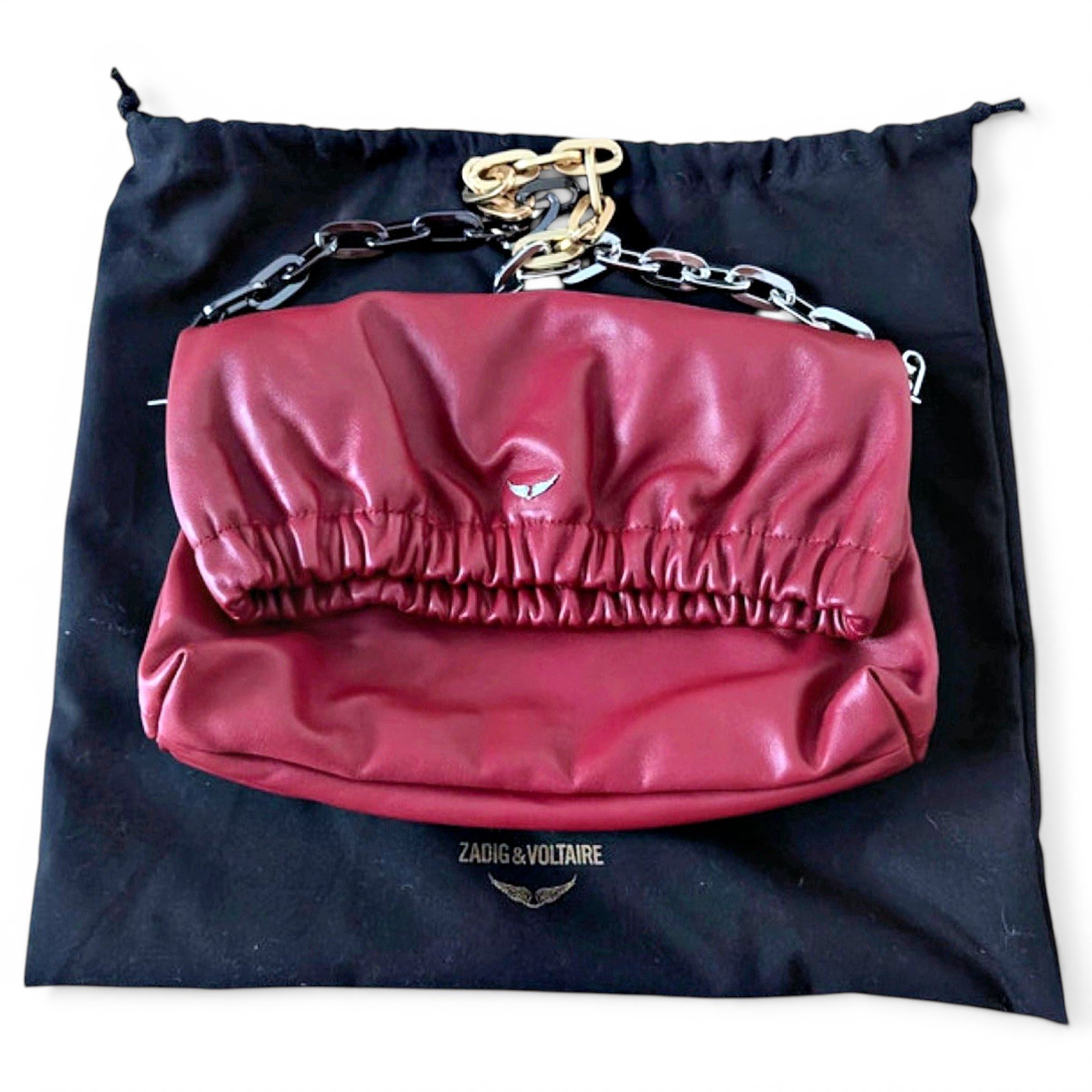 Leather handbag