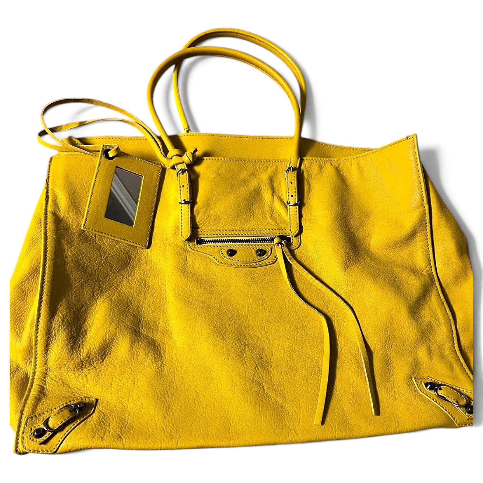 Balenciaga Papier leather tote