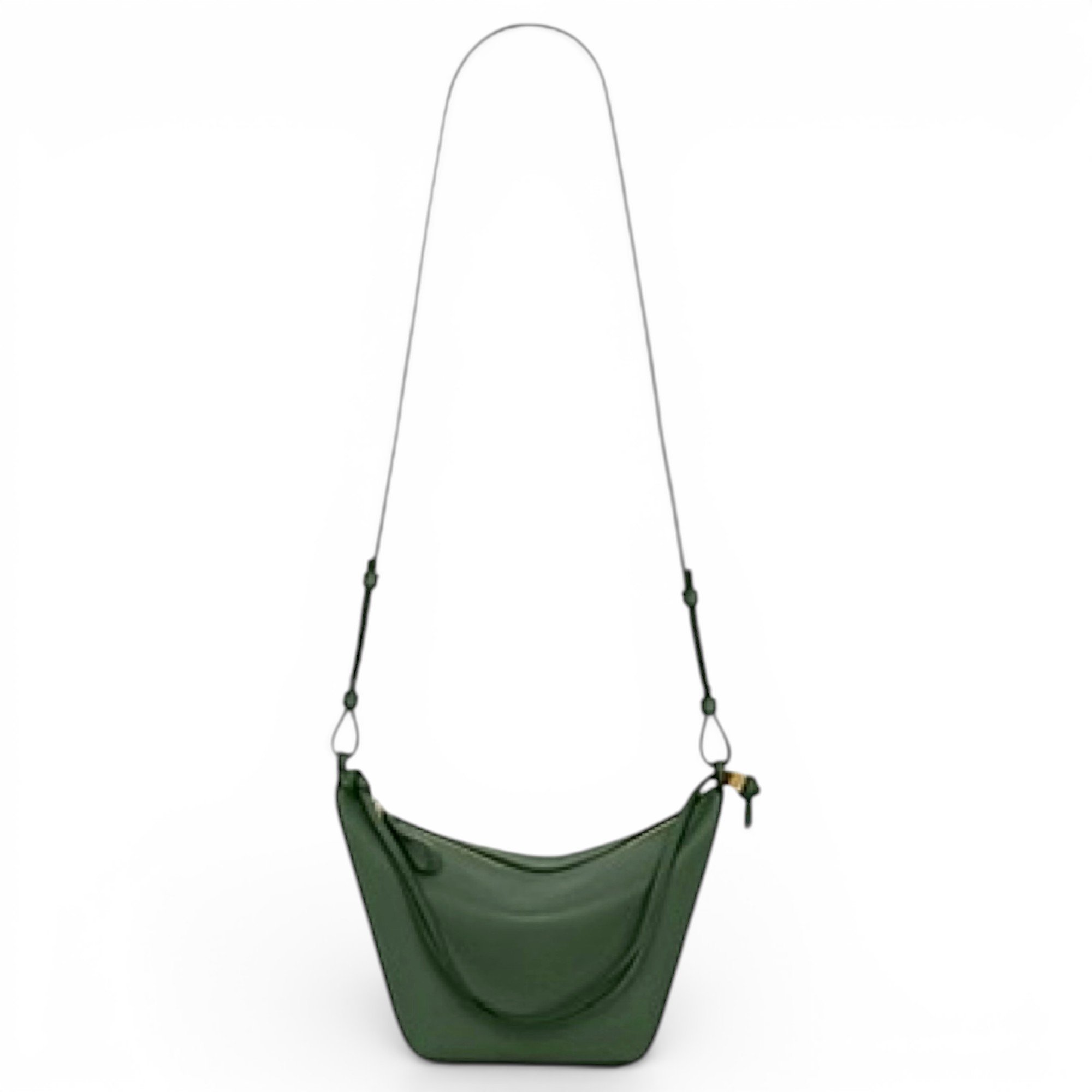 Hammock leather handbag