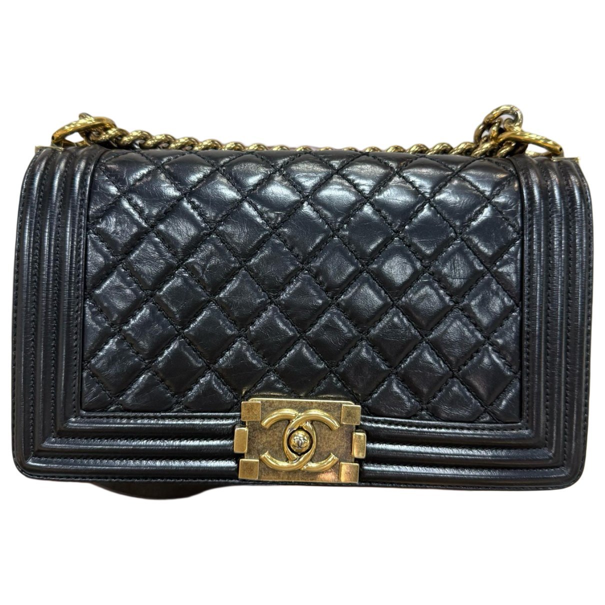 Boy leather handbag