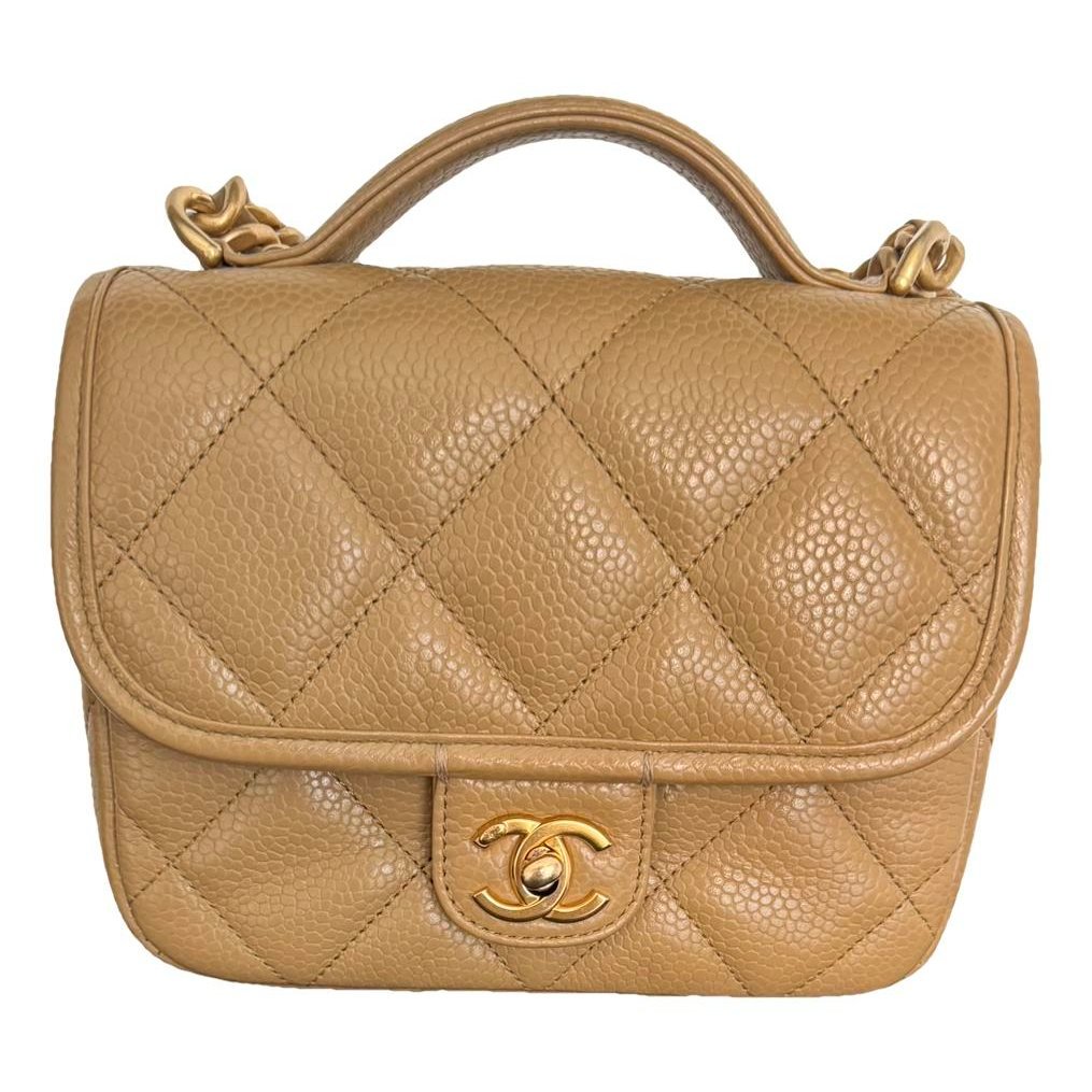 Leather handbag