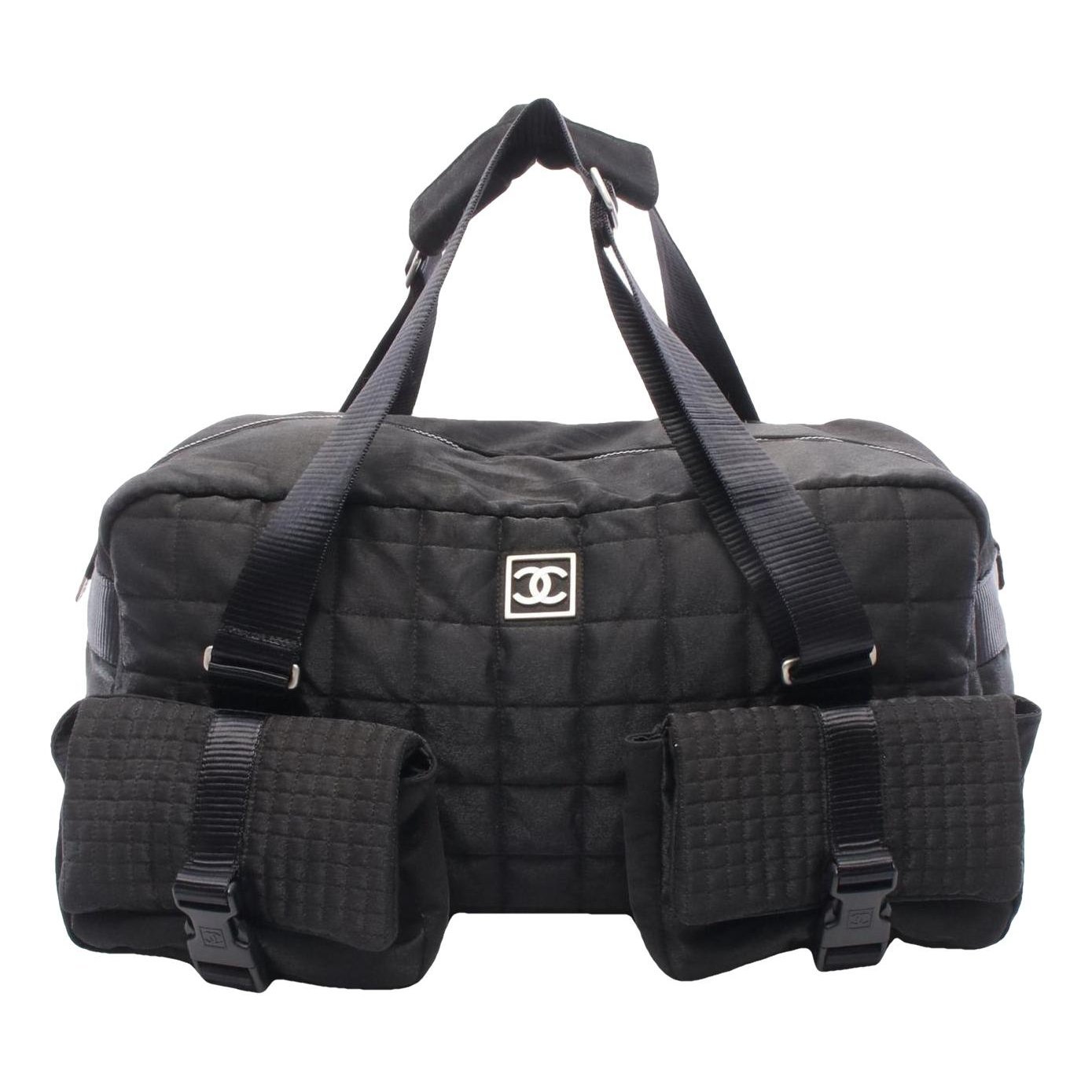 Leather travel bag