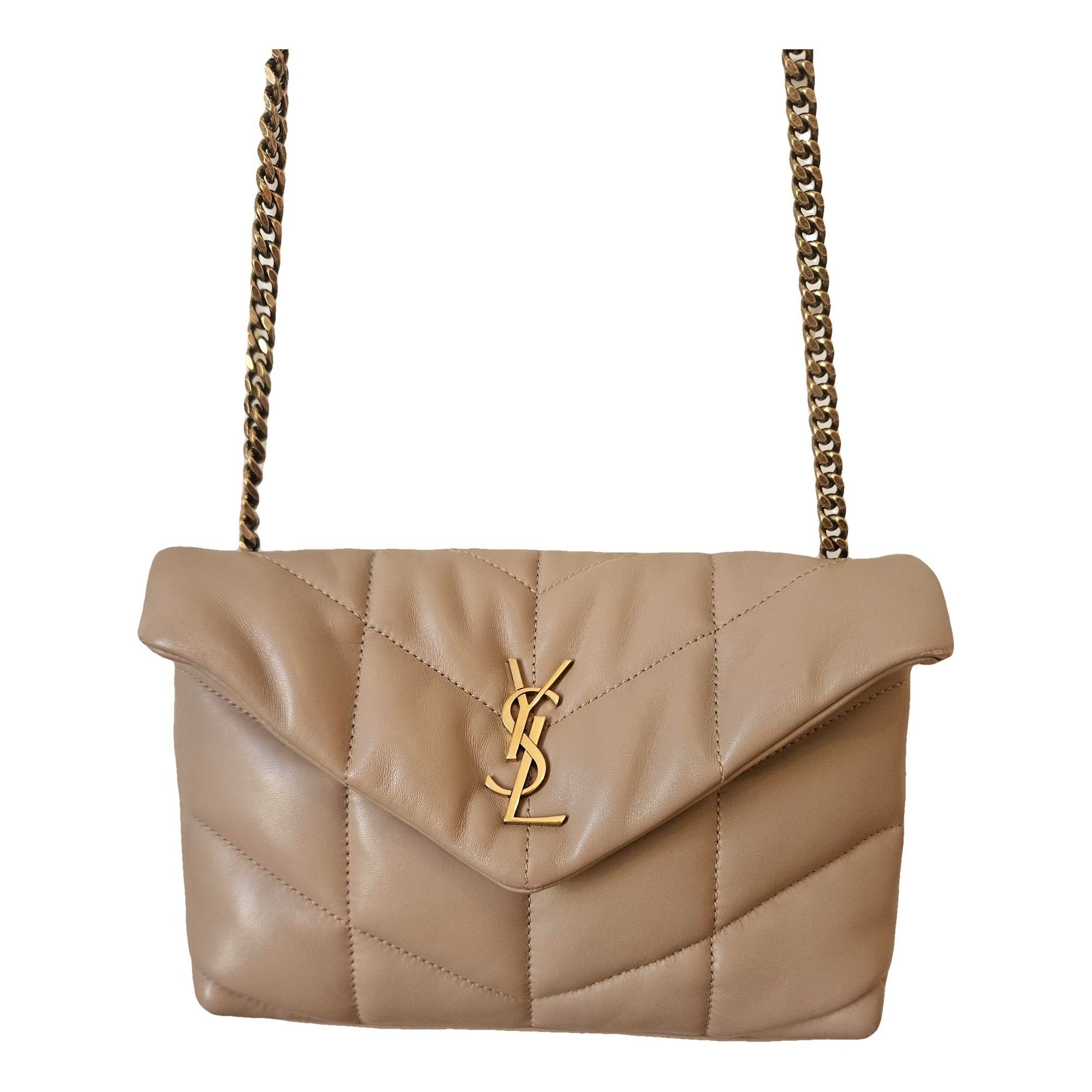 Loulou Puffer leather crossbody bag