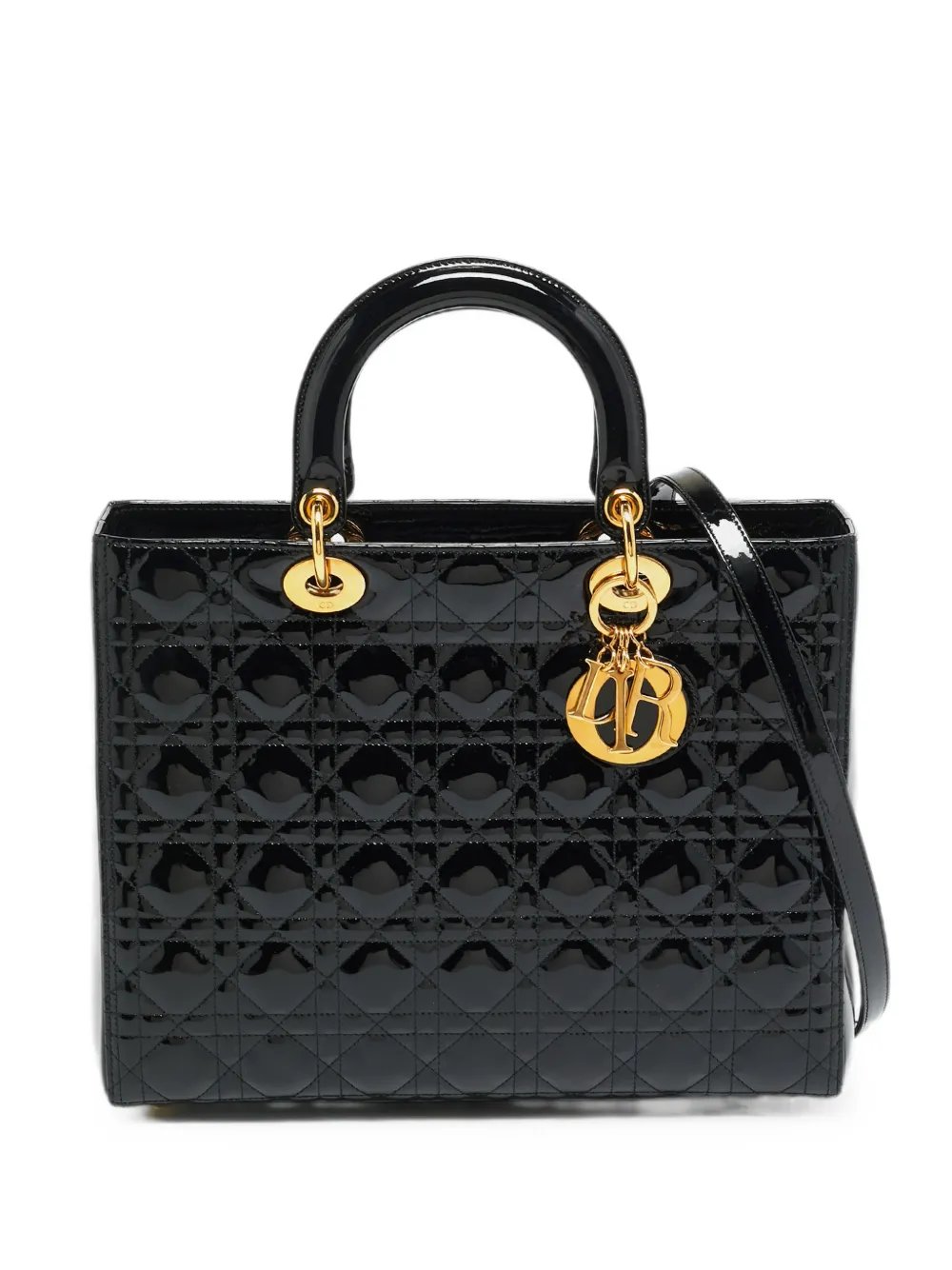 2000 Lady Dior Cannage tote bag