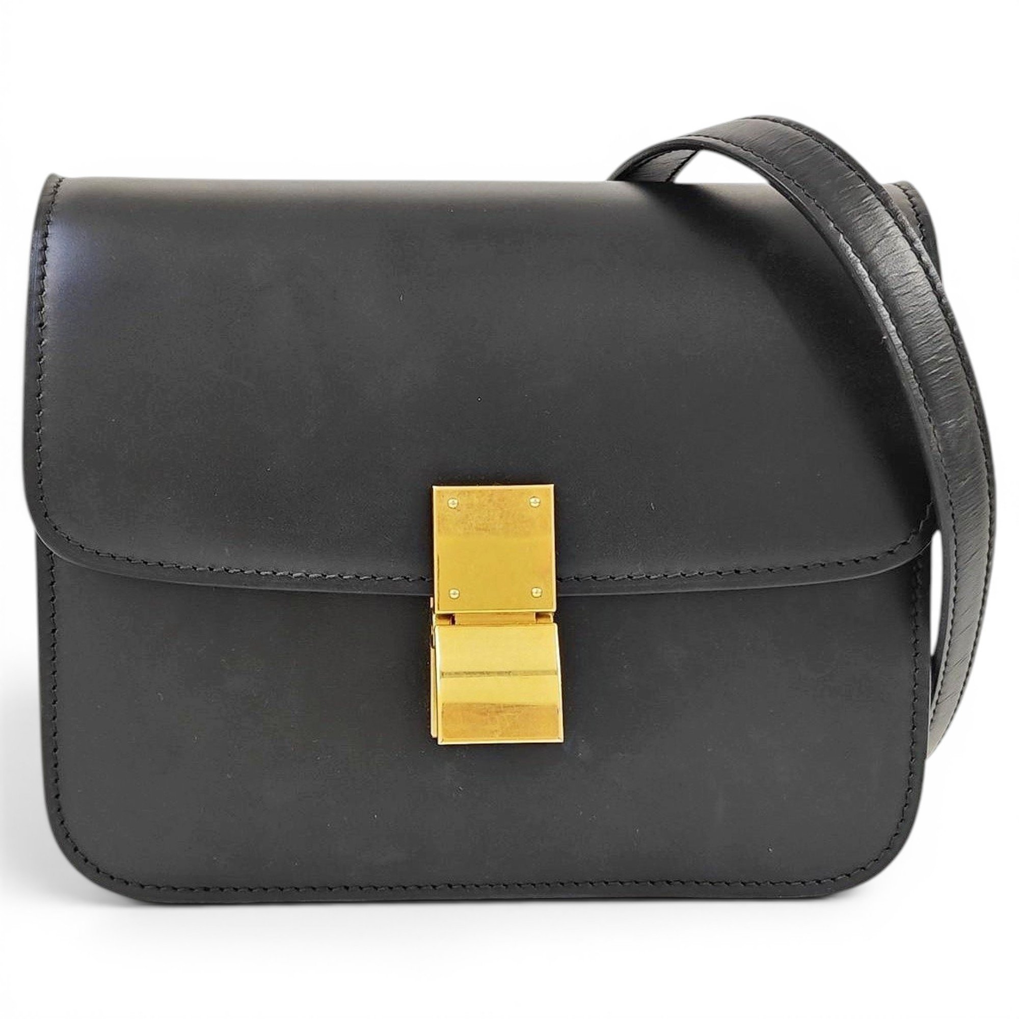 Leather handbag