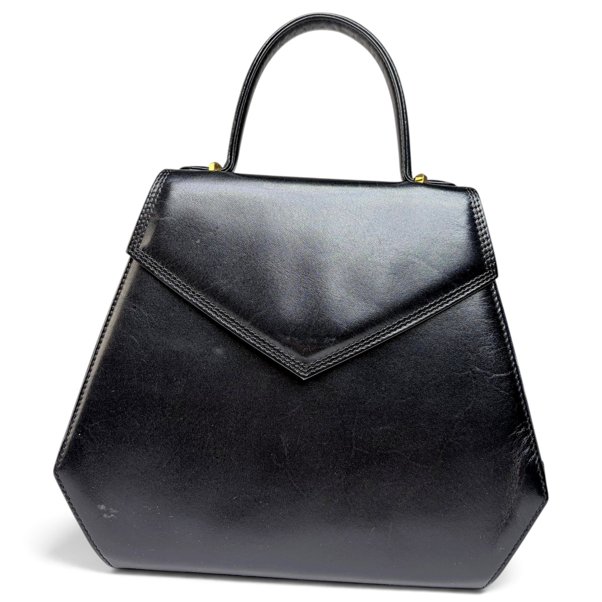 Whip leather handbag