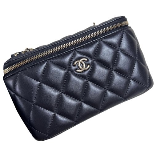 Trendy CC Vanity leather handbag