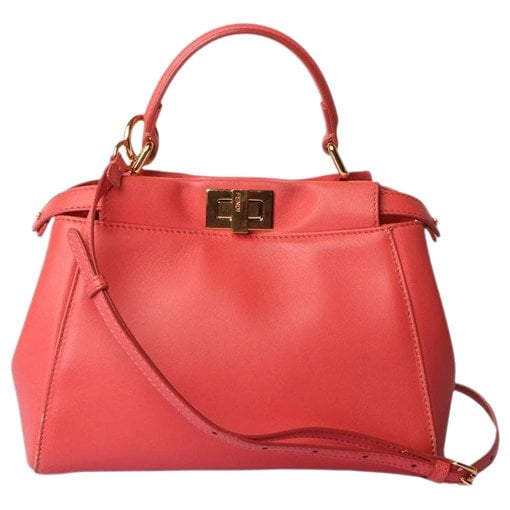 Leather handbag