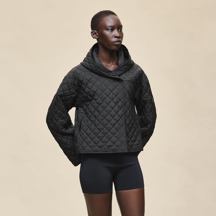 Noir Quilted Jacket