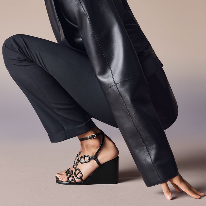 Noir Noumea 85 Sandal